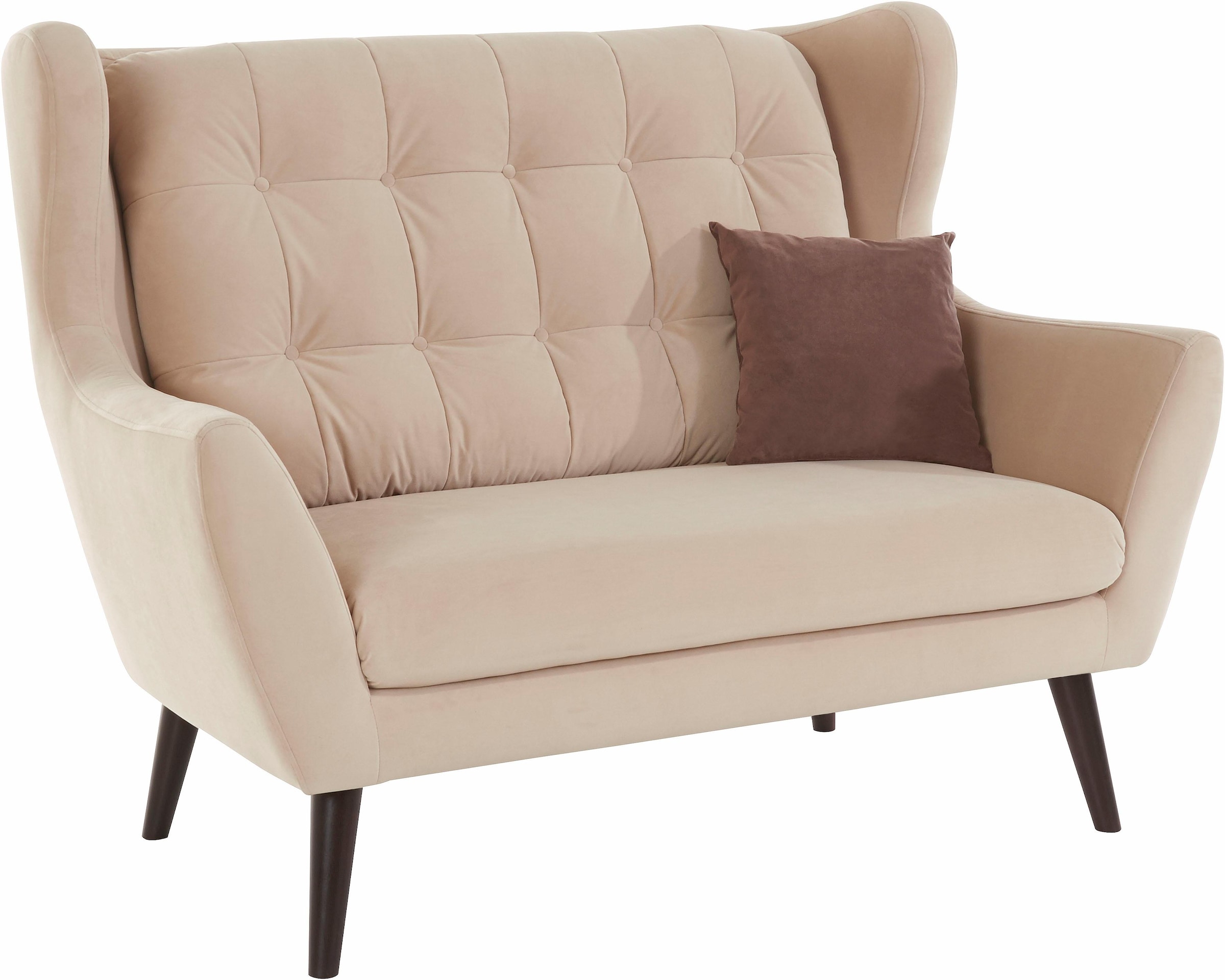 andas 2-Sitzer »Hemmink« mit Knopfheftung