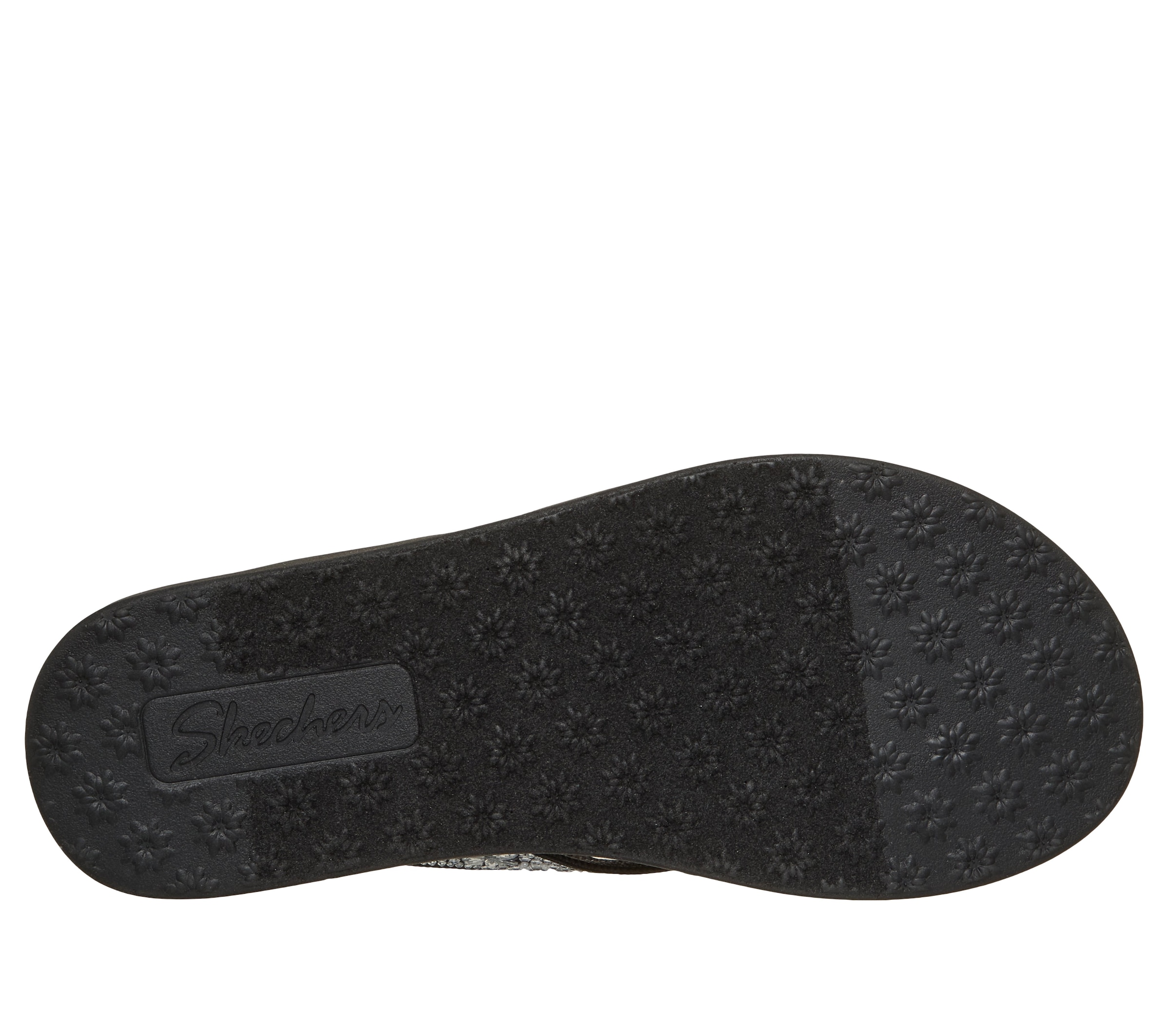 Skechers Zehentrenner »MEDITATION LUXE«  Sommerschuh, Strandschuh, Urlaubsschuh mit Glitzersteine