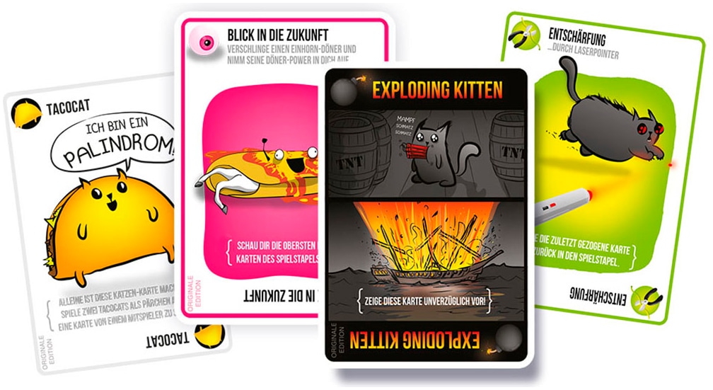 Asmodee Spiel »Exploding Kitten«