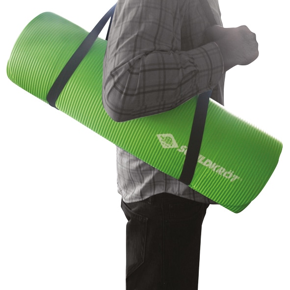 Schildkröt Fitnessmatte »Fitnessmatte 15mm (grün)« nkl. Transport-Gurtband