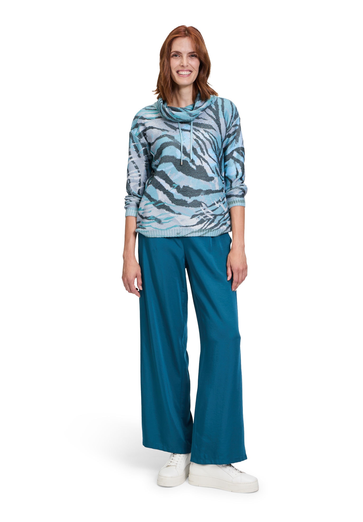Betty Barclay Strickpullover »Strickpullover mit Print«