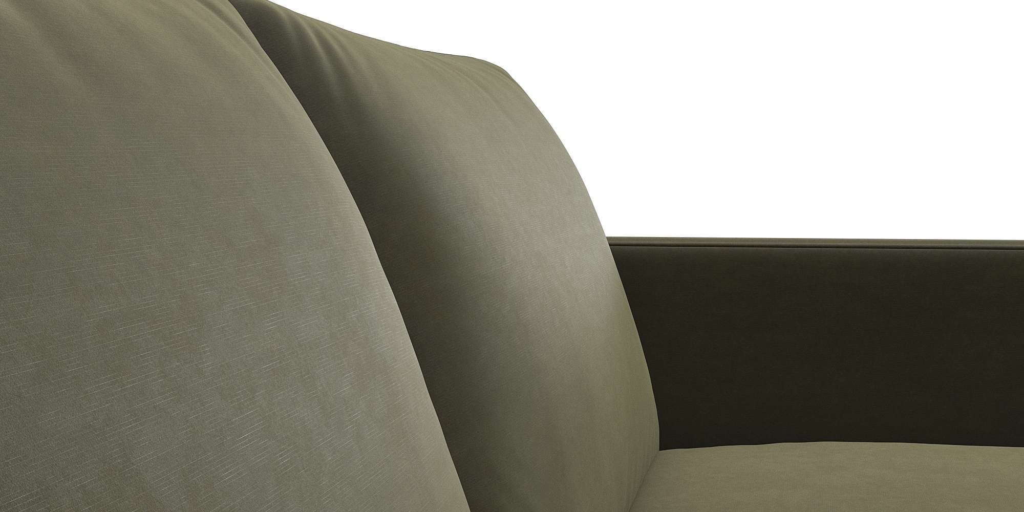 FLEXLUX Ecksofa »Fiore, L-Form«, schmale Armlehnen, Kaltschaum, Füße Alu+schwarz