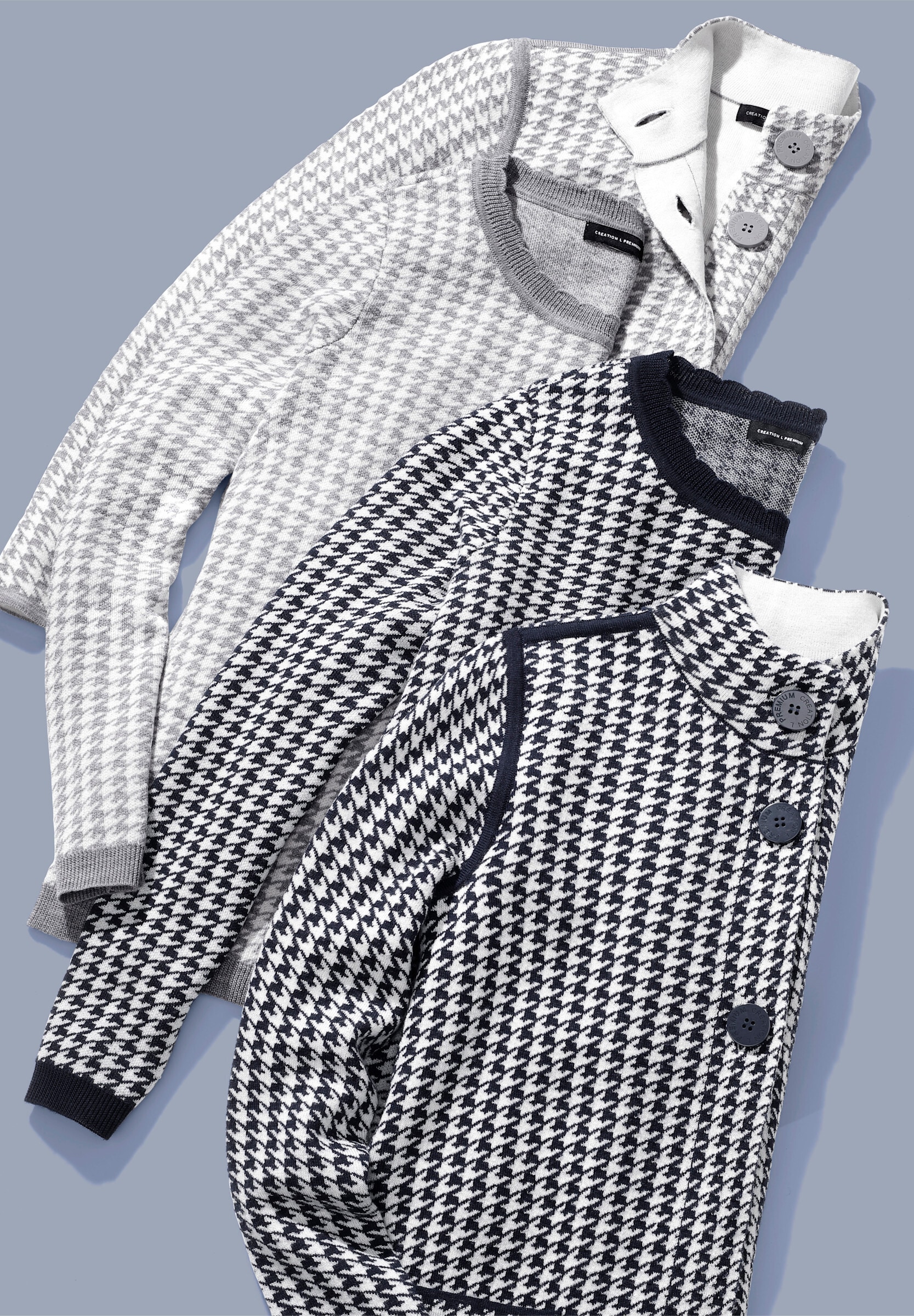 creation L Strickpullover »Merino-Pullover Strickpullover aus Wolle«