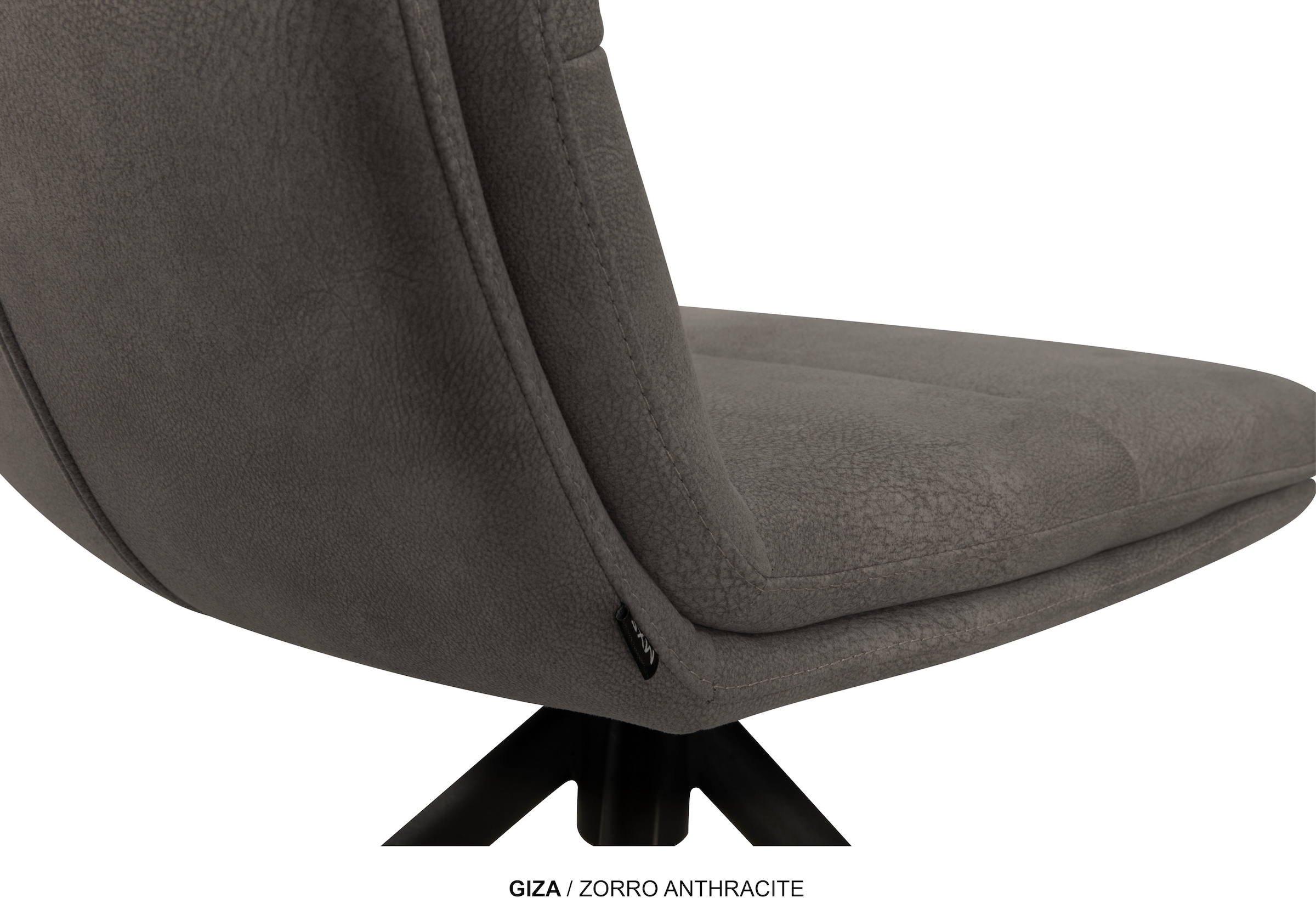 OMG Design Esszimmerstuhl »Giza« (Set) 1 Stk.Drehstuhl mit auto-return, pflegeleichter Bezug