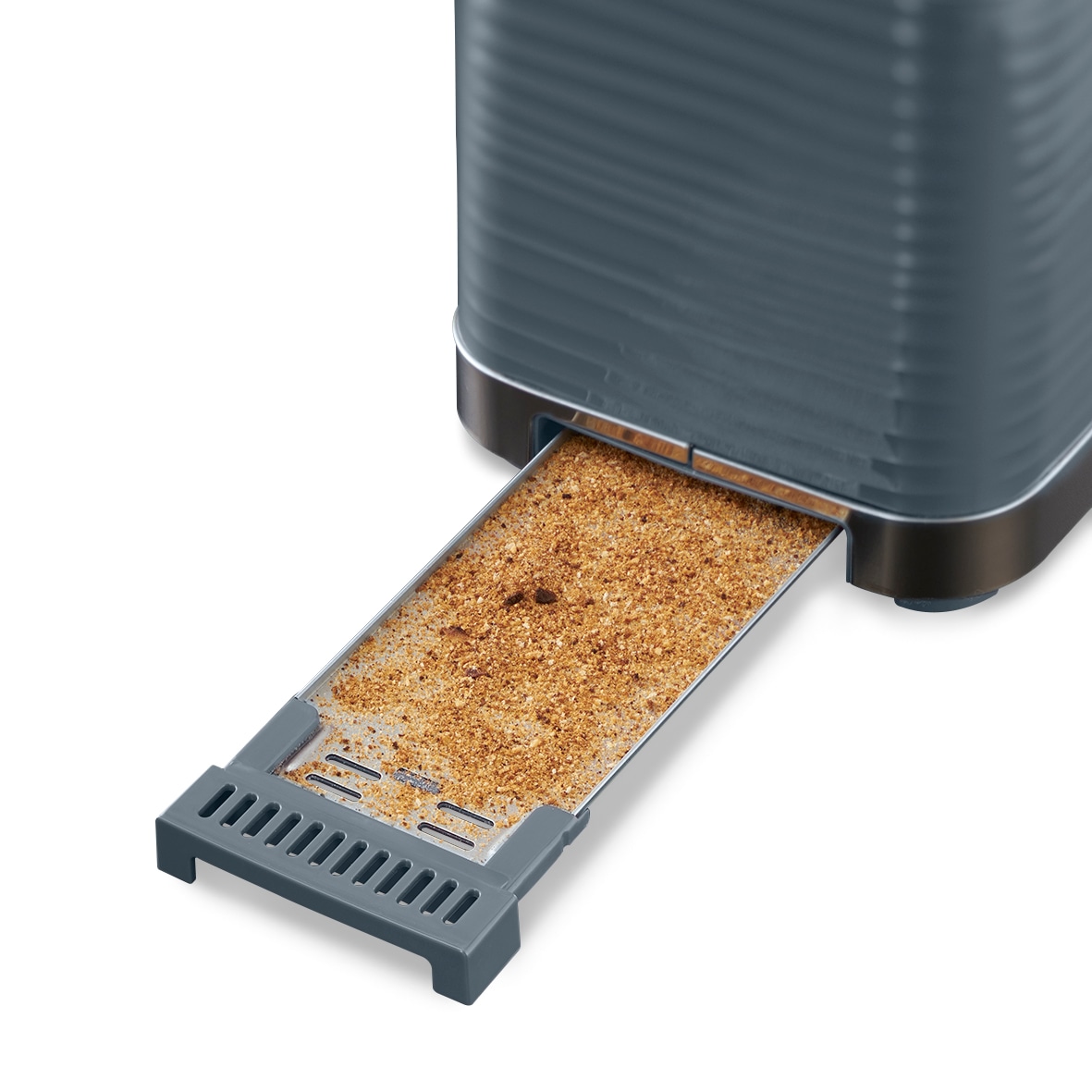 RUSSELL HOBBS Toaster »Inspire 24373-56 Grau«, 2 Schlitze, 1050 W, mit hochwertiger Hochglanz-Struktur, extra breite Toastschlitze