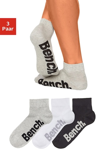 Kurzsocken, (Set, 3 Paar)