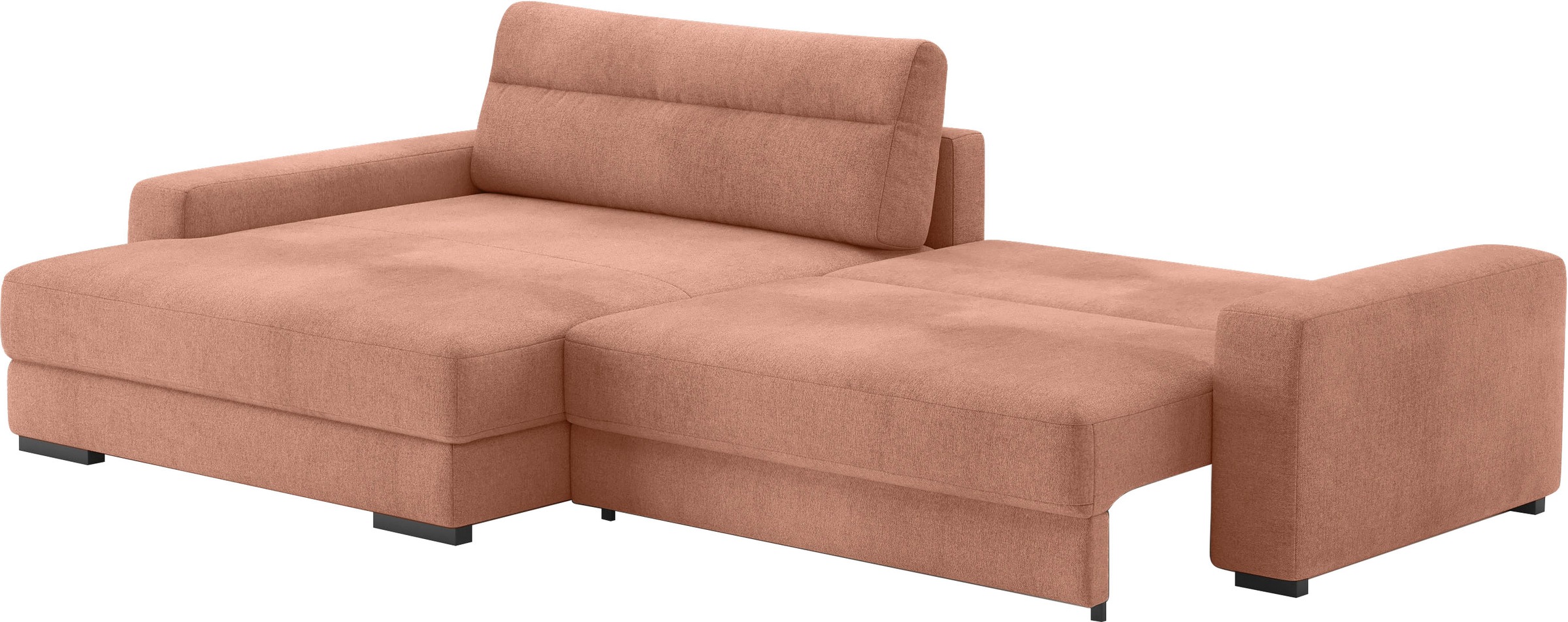 Mr. Couch Ecksofa »Marcello DuraFlex L-Form«, EasyBett, Bettkasten, Kaltschaumpolsterung, bis 140 kg belastbar