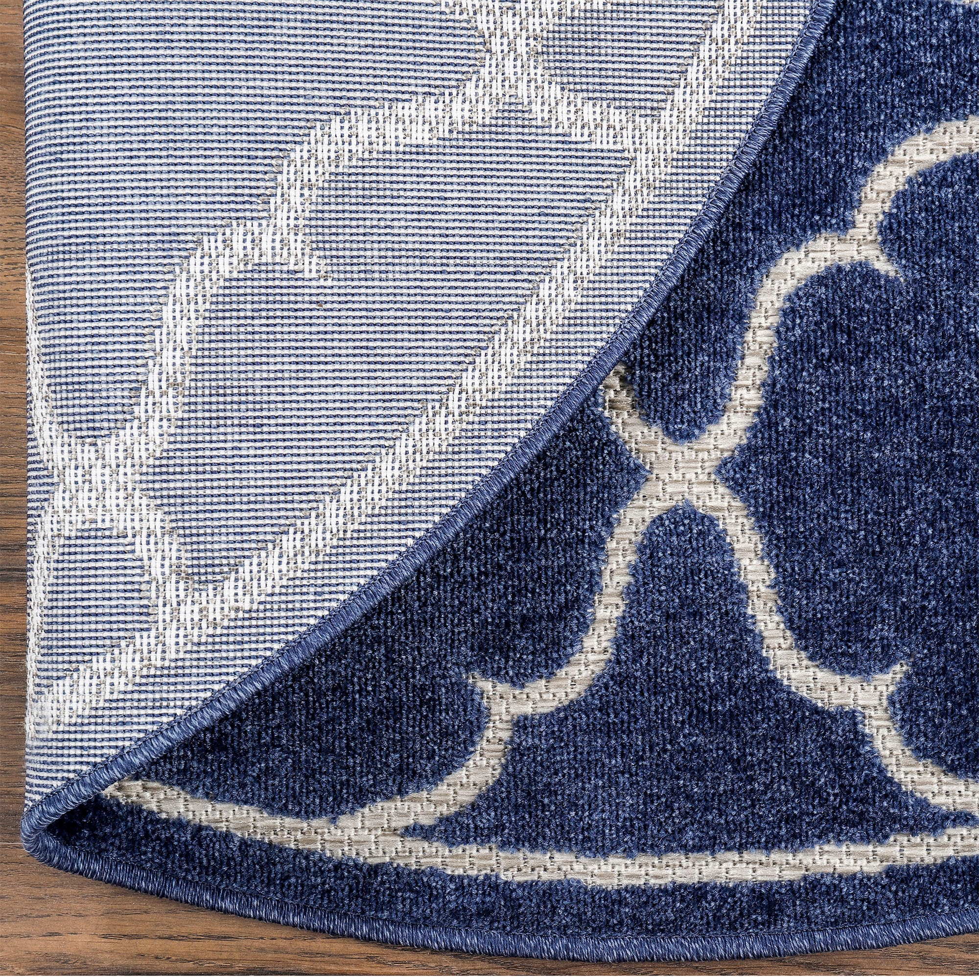 Sanat Teppich »Berlin« rund 6 mm Höhe In -und Outdoor geeignet, robust und pflegeleicht