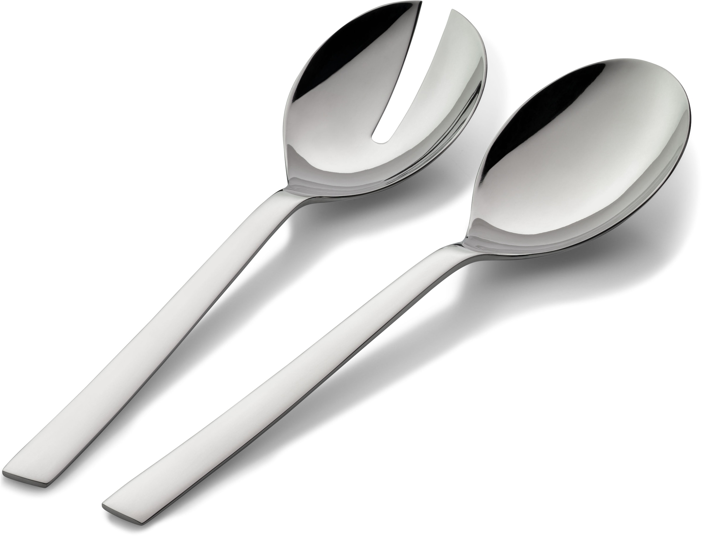 WMF Salatbesteck »Nuova« 2-tlg., 25 cm, Cromargan Edelstahl rostfrei 18/10, Geschenkverpackung