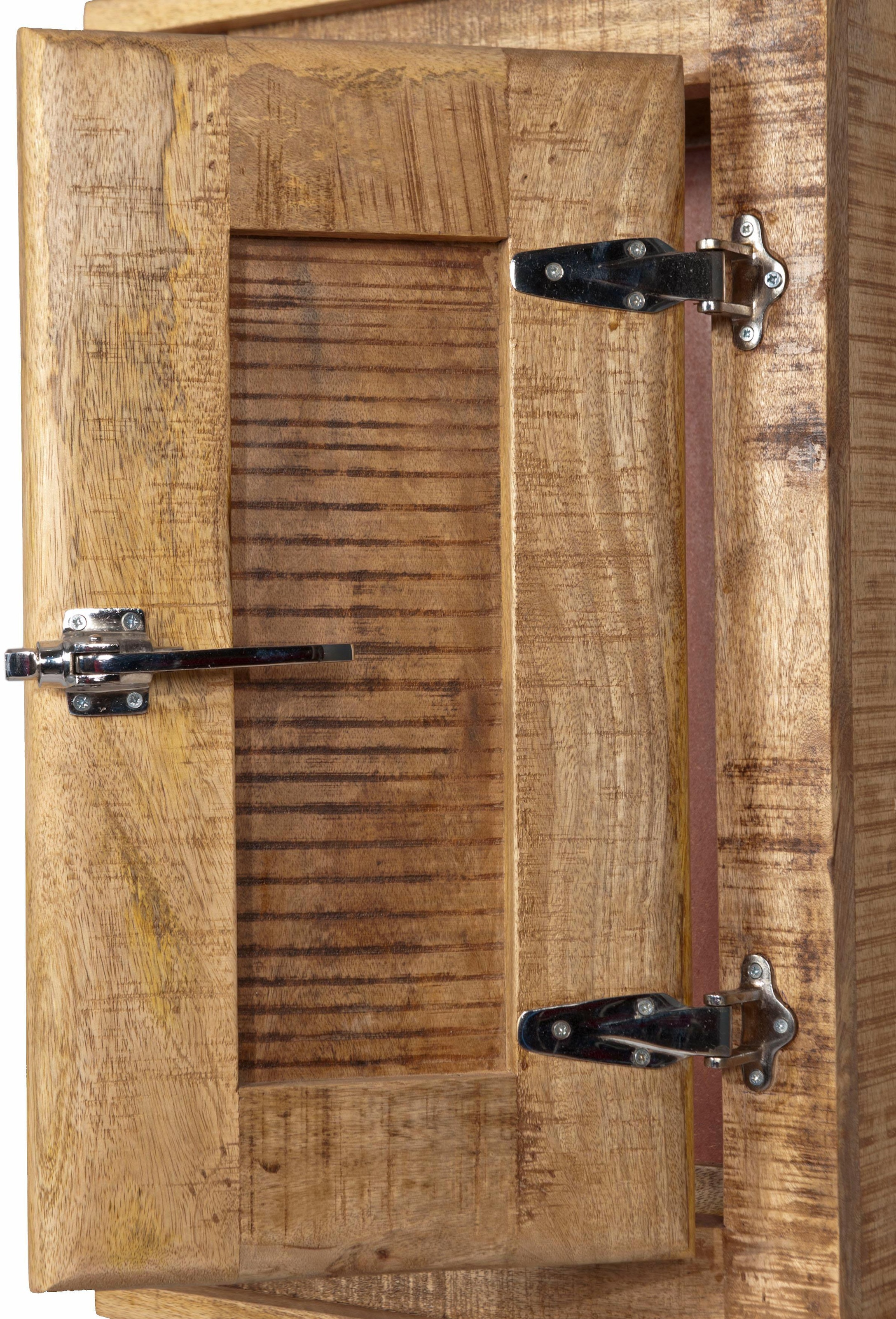 SIT Hängeschrank »Frigo«, Mangoholz im Antik-Look mit Kühlschrankgriffen,  Breite 45 cm bequem bestellen | Stahlschränke