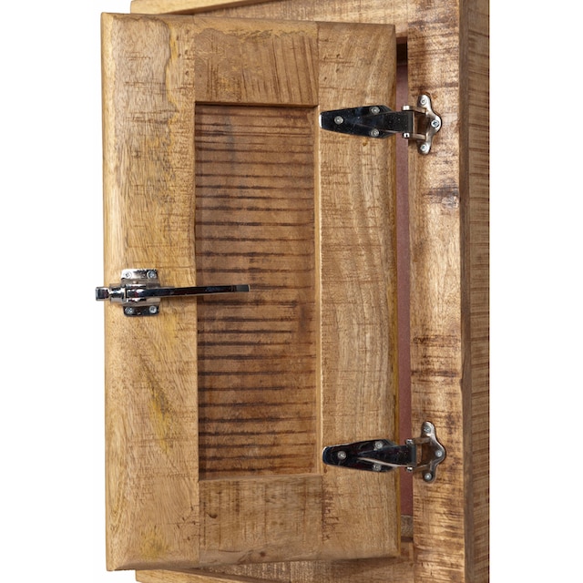 SIT Hängeschrank »Frigo«, Mangoholz im Antik-Look mit Kühlschrankgriffen,  Breite 45 cm bequem bestellen