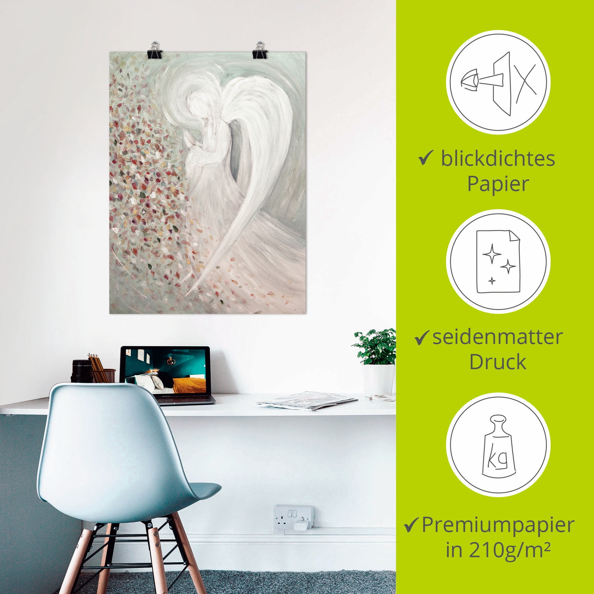 Artland Wandbild »Engelbild I« Religion 1 Stk. tlg. als Leinwandbild, Poster, Wandaufkleber in verschied. Größen