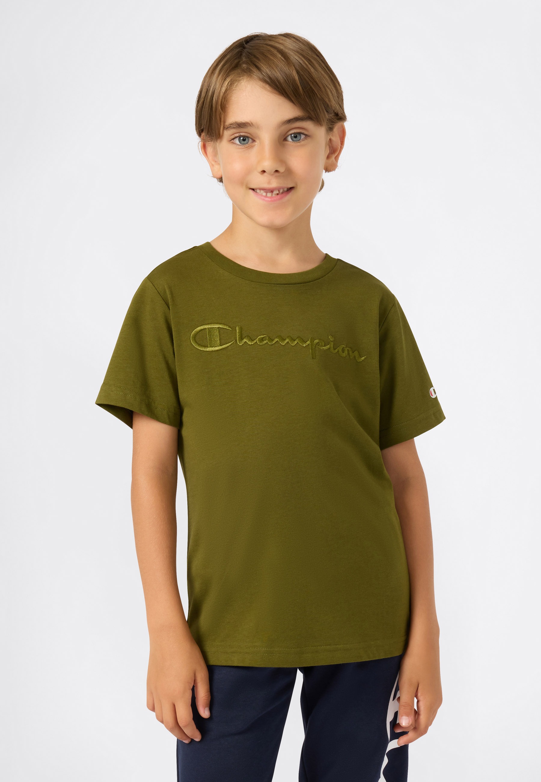 Champion T-Shirt »ICONS TONAL Crewneck T-Shirt with Large Logo« 1