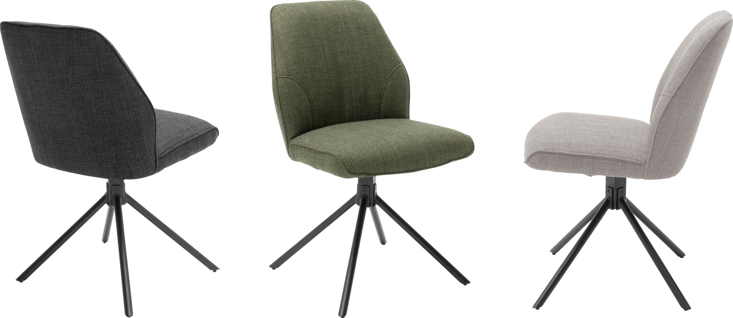 Preisangebot MCA furniture 4-Fußstuhl »Pemba«, 2 180°drehbar 2er-Set, Stuhl mit (Set), bis kaufen Nivellierung, 120 Rechnung kg auf St., belastbar