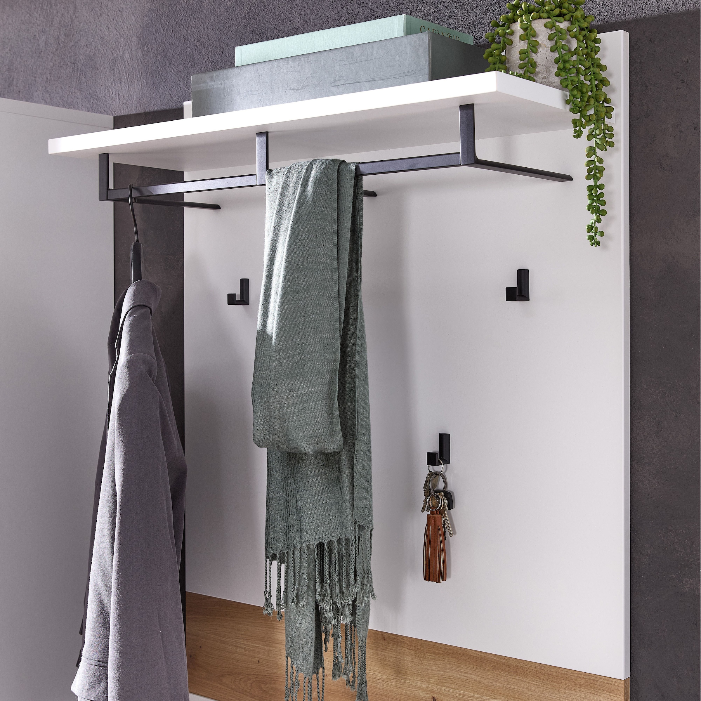 Innostyle Garderoben-Set »Memphis Garderoben Set, 295x192x38cm (B/H/T)« 5 Stk. tlg.