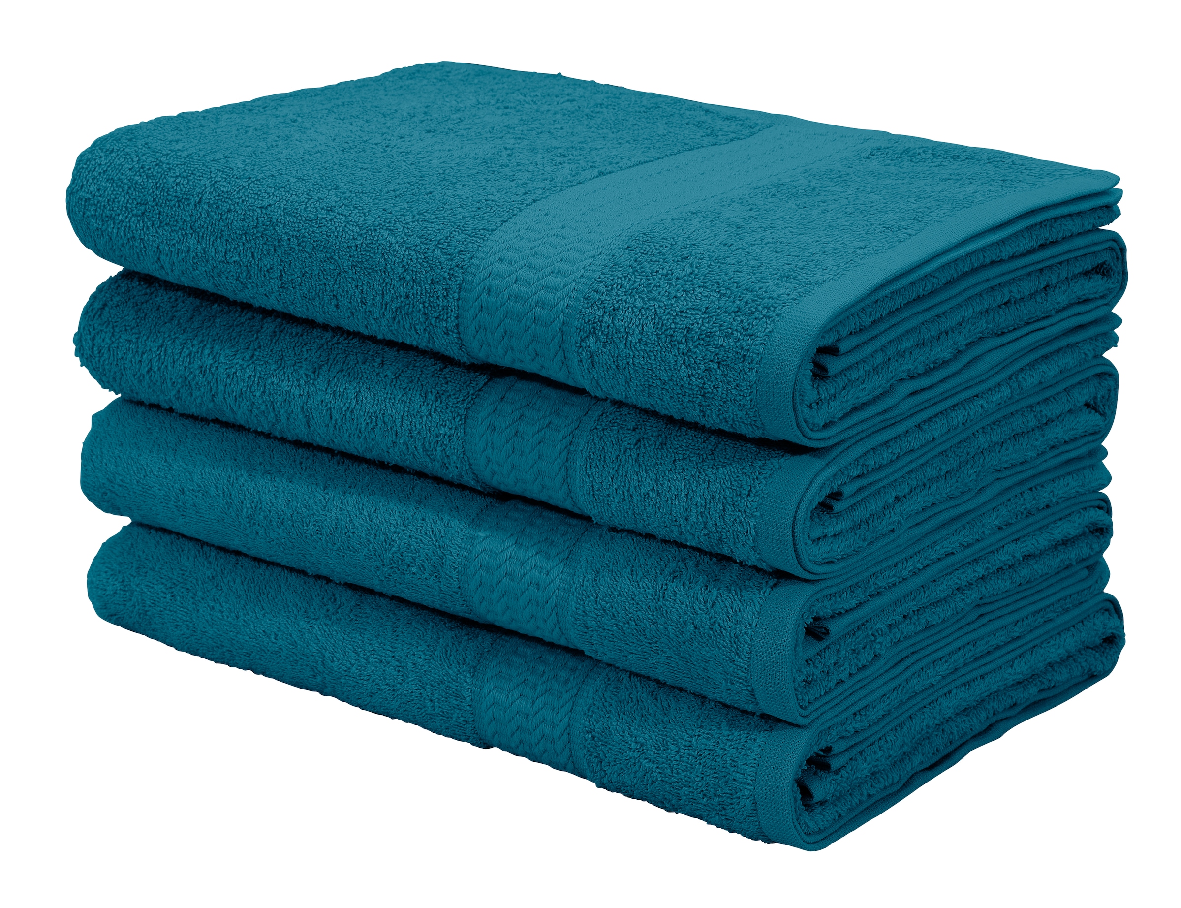 my home Badetücher »Juna«, Baumwolle Serie, im und 100% in bei Set St.), Uni-Farben, Badehandtücher (4 als