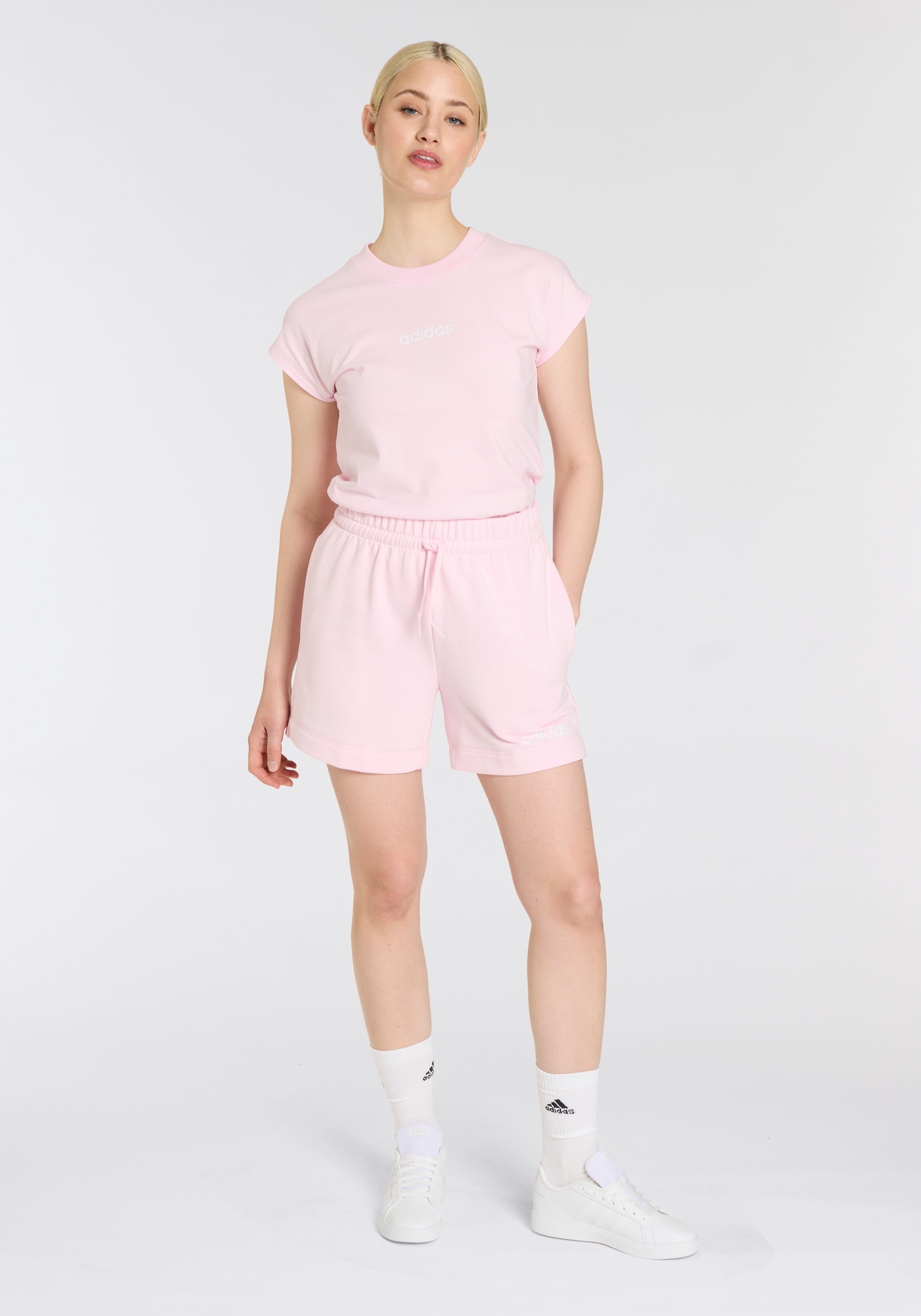 adidas Sportswear T-Shirt »W LIN SJ T«, Basic T-Shirt aus weichem Material