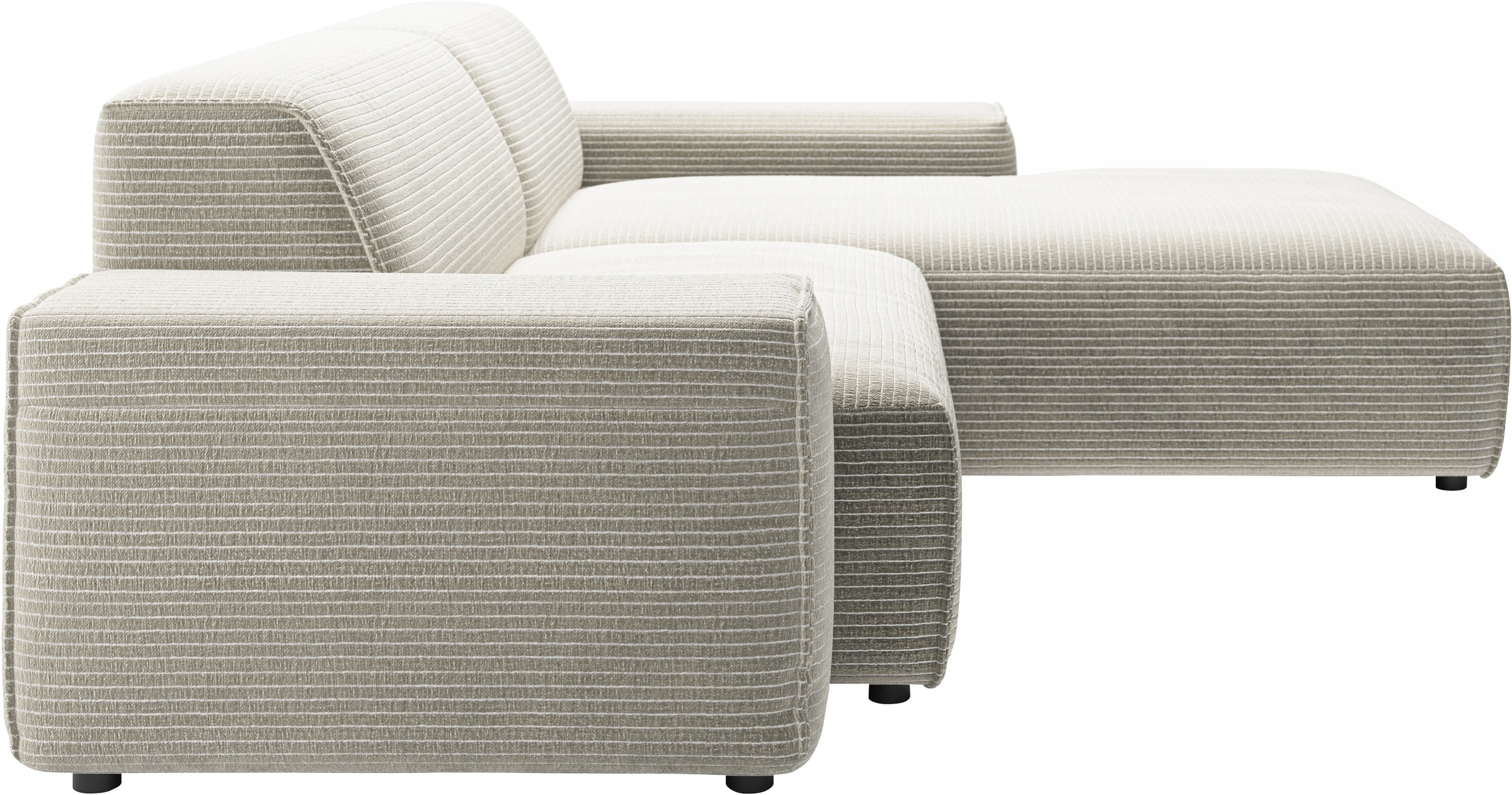 andas Ecksofa »Glimminge L-Form auch in Breitcord, Feincord + Easy care-Bezug,«, Breite 234, Zierkissen
