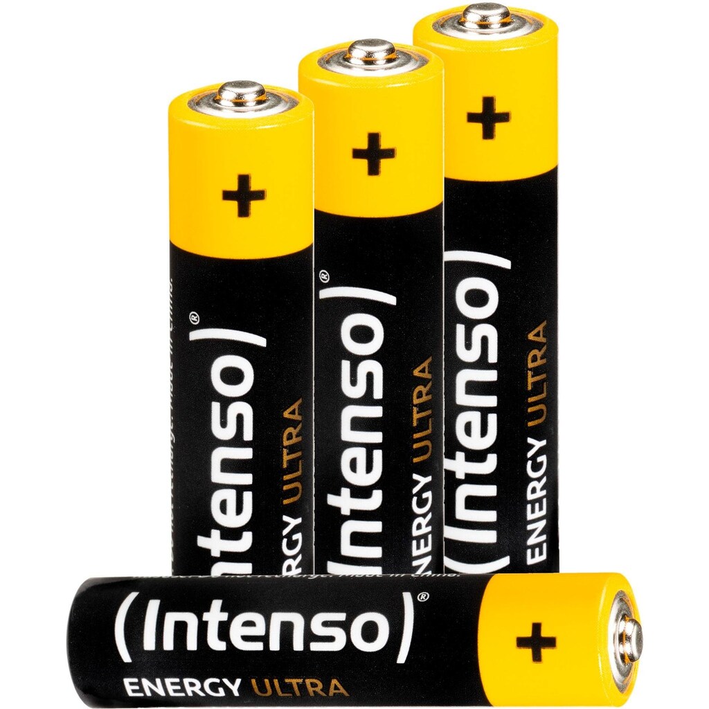 Intenso Batterie »4er Pack Energy Ultra AAA LR03«, (4 St.)