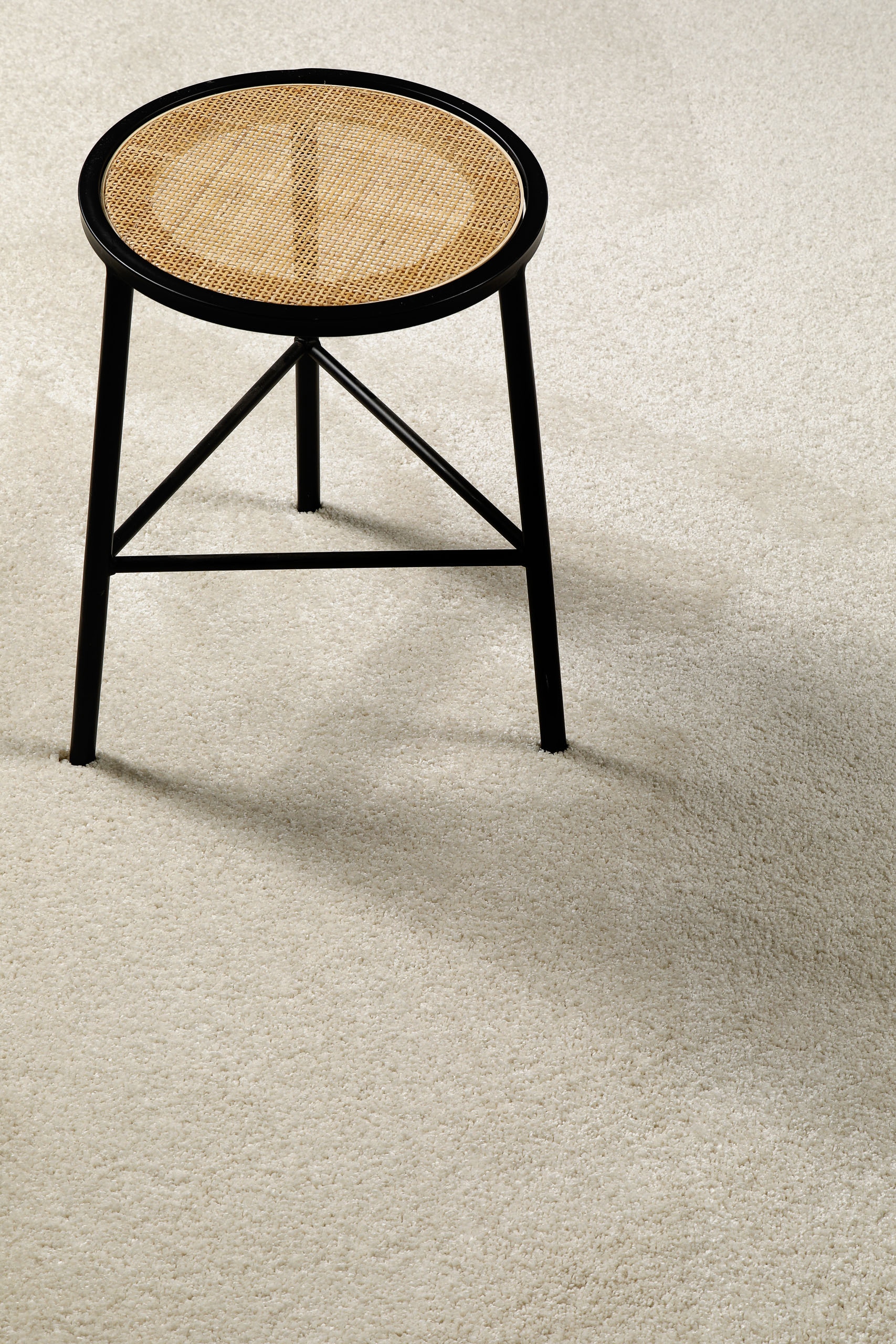 Wecon home Hochflor-Teppich »Manta«, rechteckig, 25 mm Höhe, Läufer, Langflor maschinell gewebt, robust, Wohn- & Schlafzimmer, uni