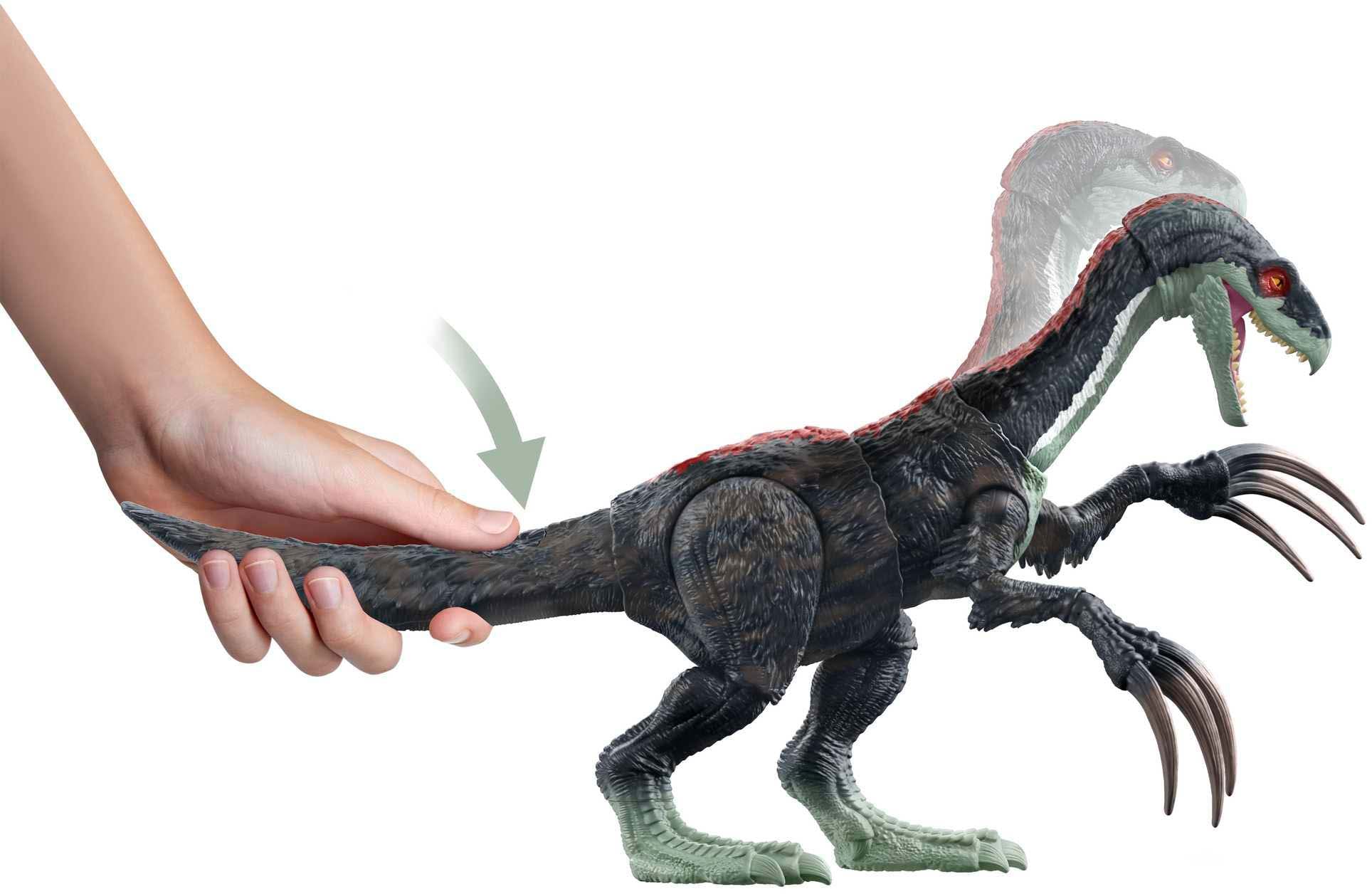 Mattel® Spielfigur »Jurassic World, Sound Slashin' Therizinosaurus«, mit Soundeffekten