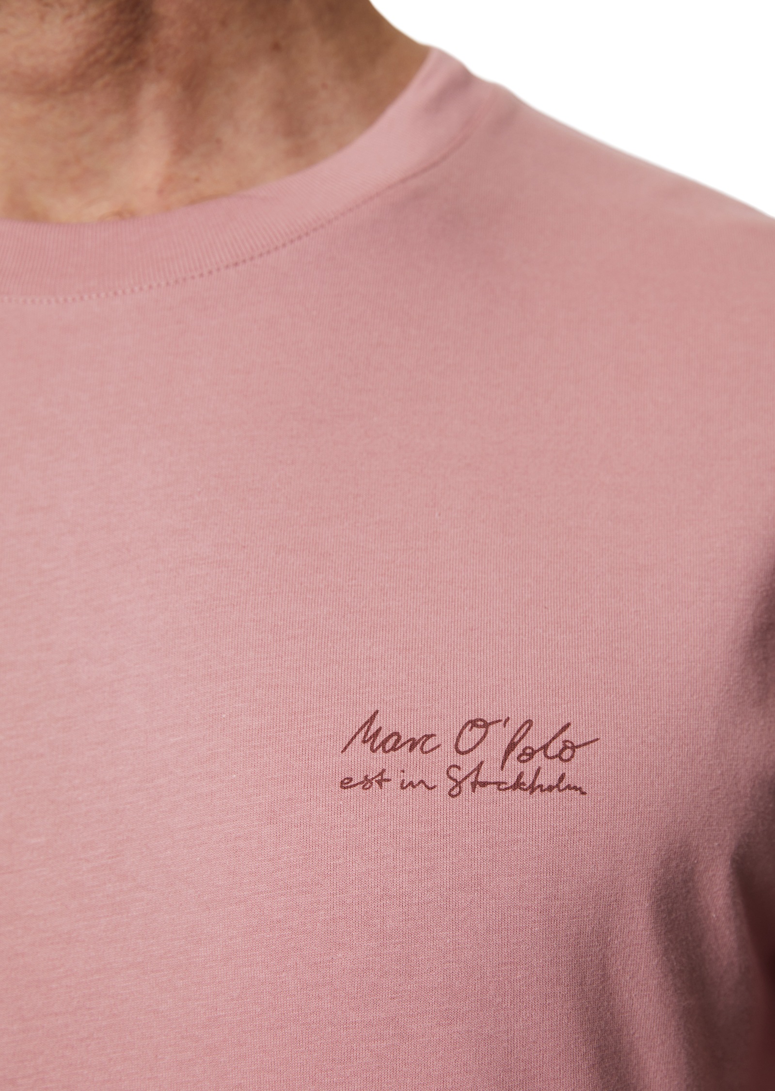 Marc O'Polo T-Shirt, Mit großem Rückenprint, leichte Single-Jersey-Qualität