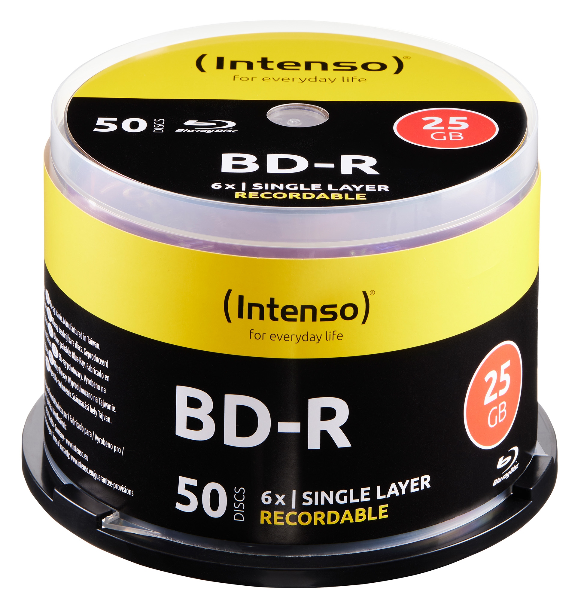 Blu-ray-Rohling »Blu-Ray Rohlinge BD-R 25GB 6x Speed 50 Stück«, BD-R, (25 GB)