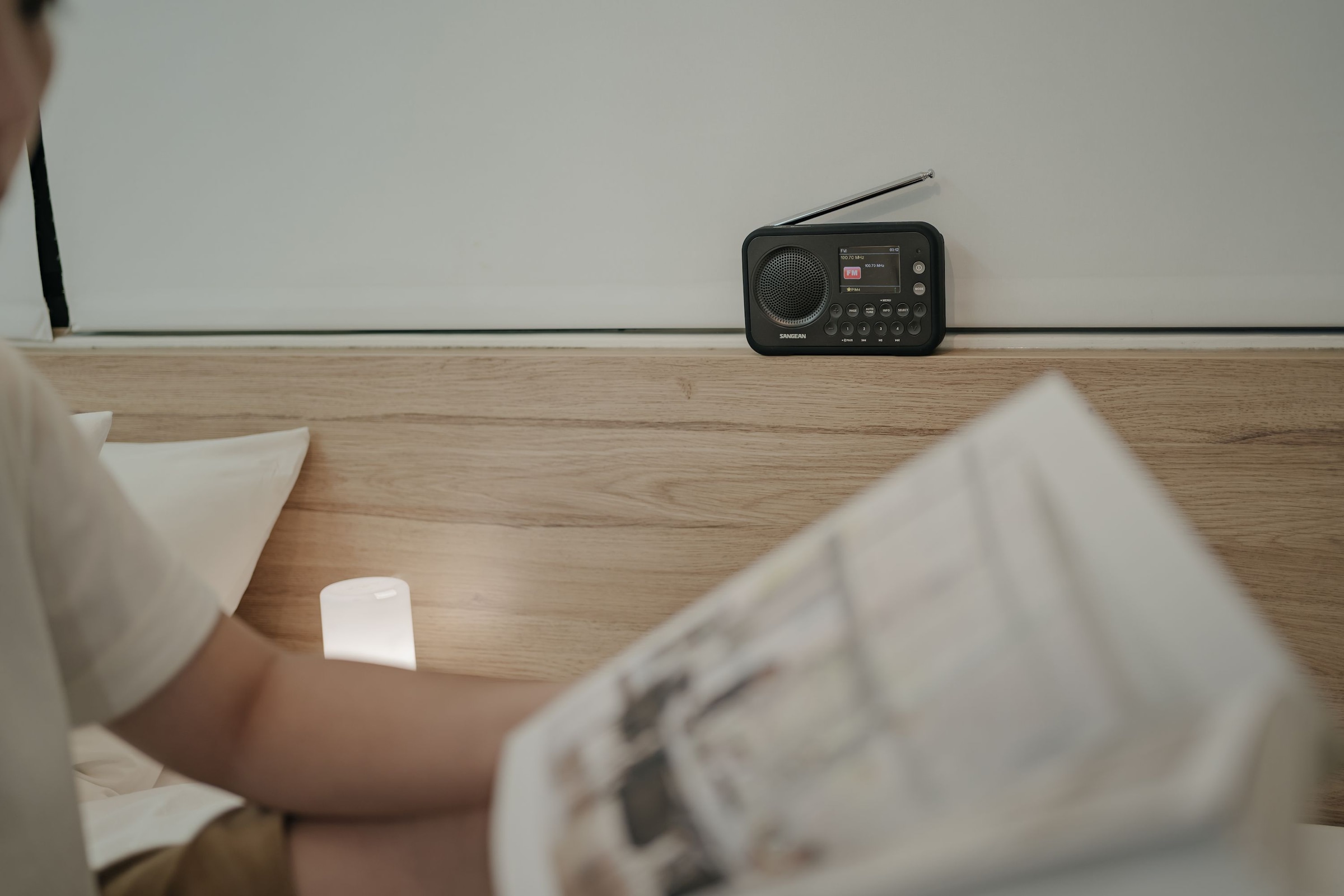 Sangean Digitalradio (DAB+) »SANGEAN DPR-76BT«, (Bluetooth FM-Tuner mit RDS-Digitalradio (DAB+)