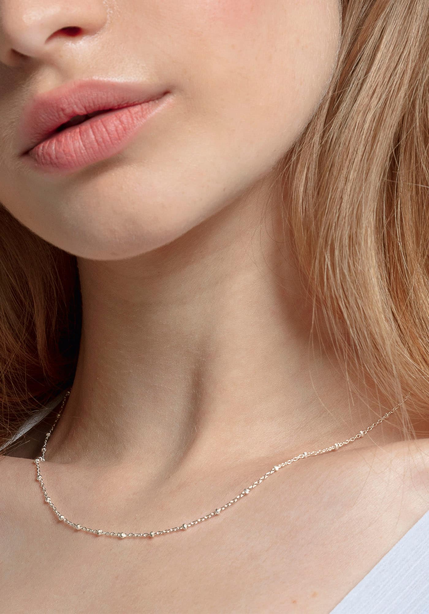 THOMAS SABO Kette mit Anhänger »Erbskette silber, KE1890-001-21-L50V«, mit Zirkonia (synth.)