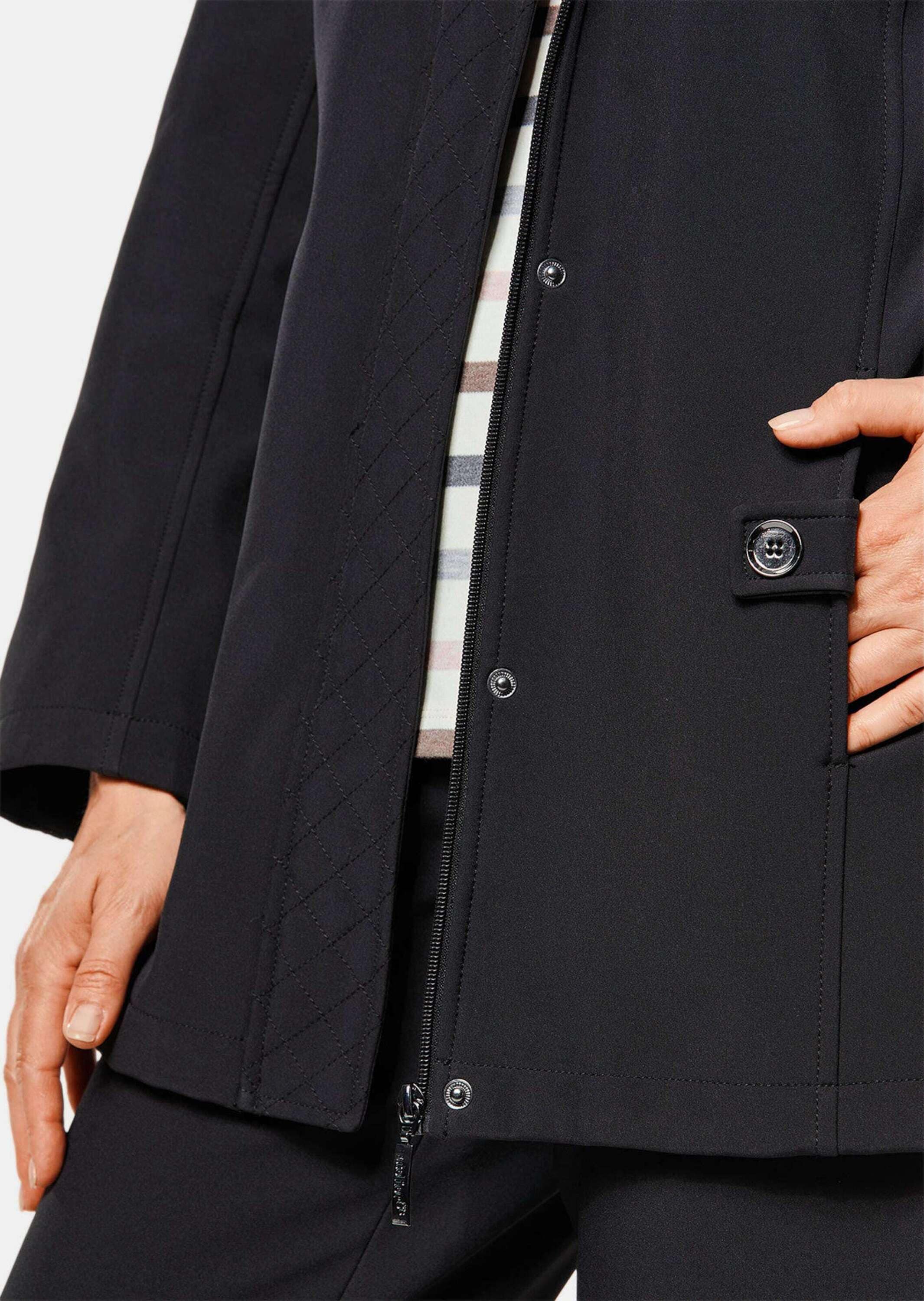 GOLDNER Funktionsjacke »Kurzgröße Dünne wasserabweisende Softshelljacke« Für jede Wetterlage geeignet