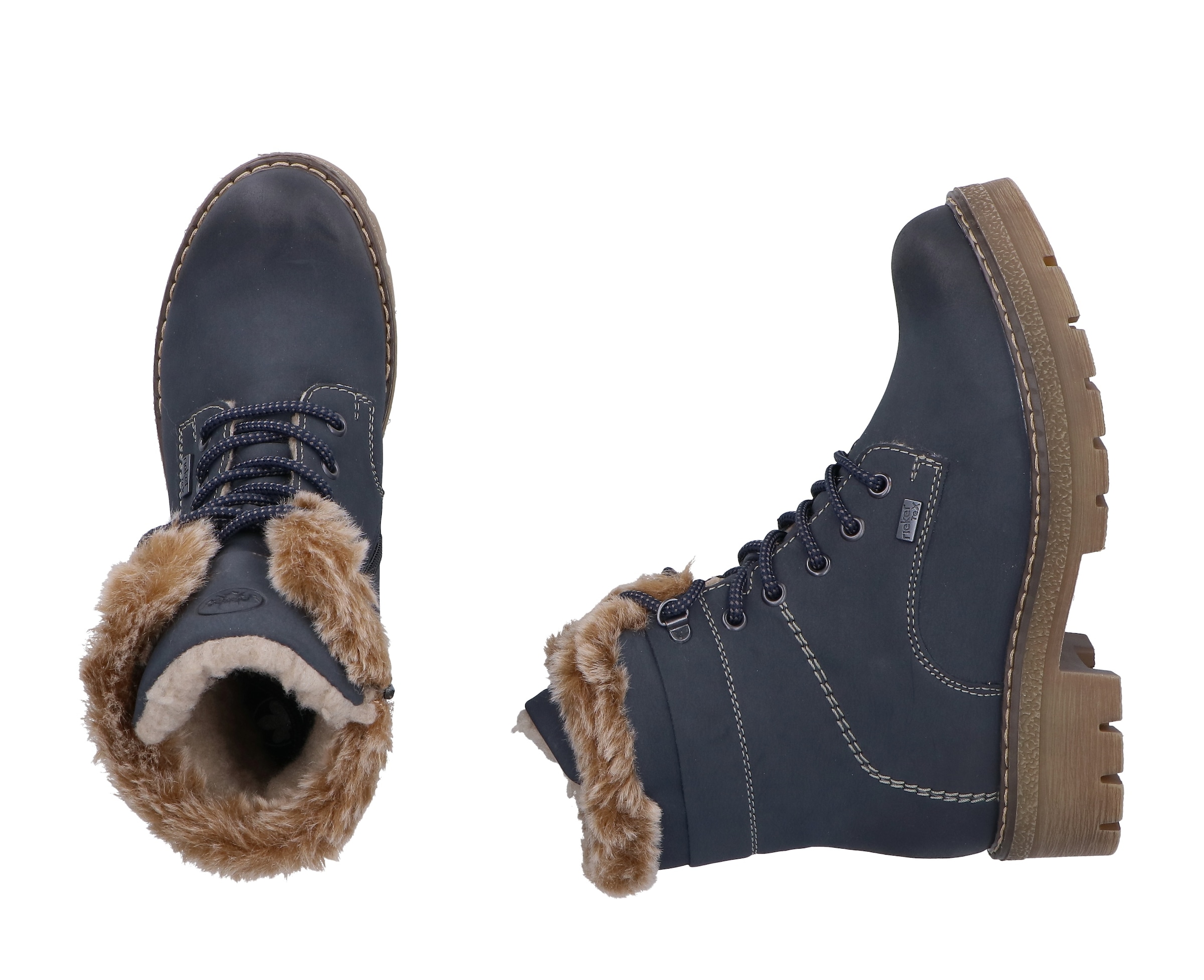 Rieker Winterstiefelette  Schnürboots, Winterboots mit wasserabweisender riekerTEX-Membran