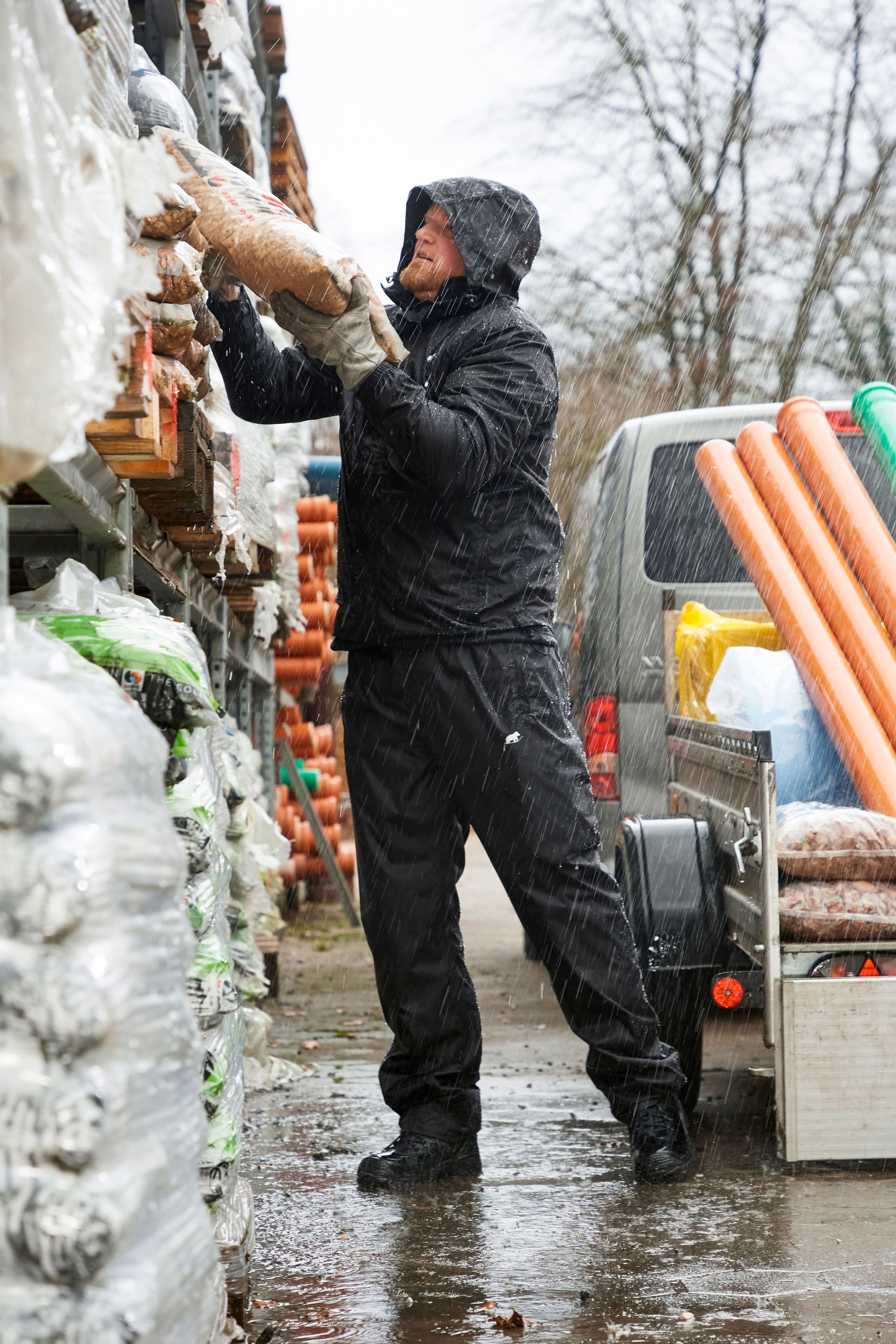 Northern Country Sicherheitsschuh »worker heavy«, (rutschhemmende Gummi-Laufsohle und EVA Abriebschutz im Vorderbereich), Schutzkappe und Durchtrittschutz gemäß Sicherheitsklasse S3, robust