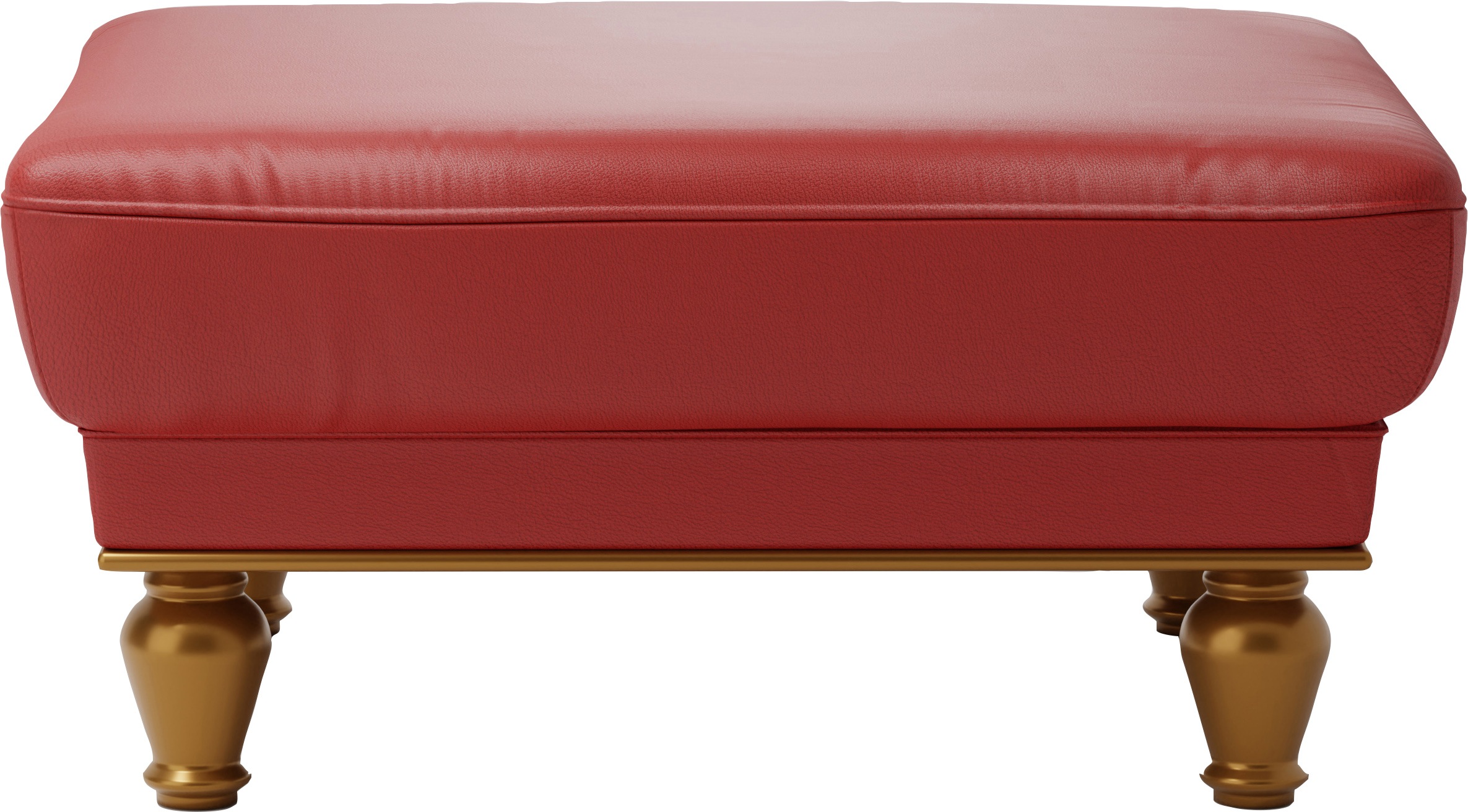 sit&more Polsterhocker »Orient 5«, goldfarbene Füße