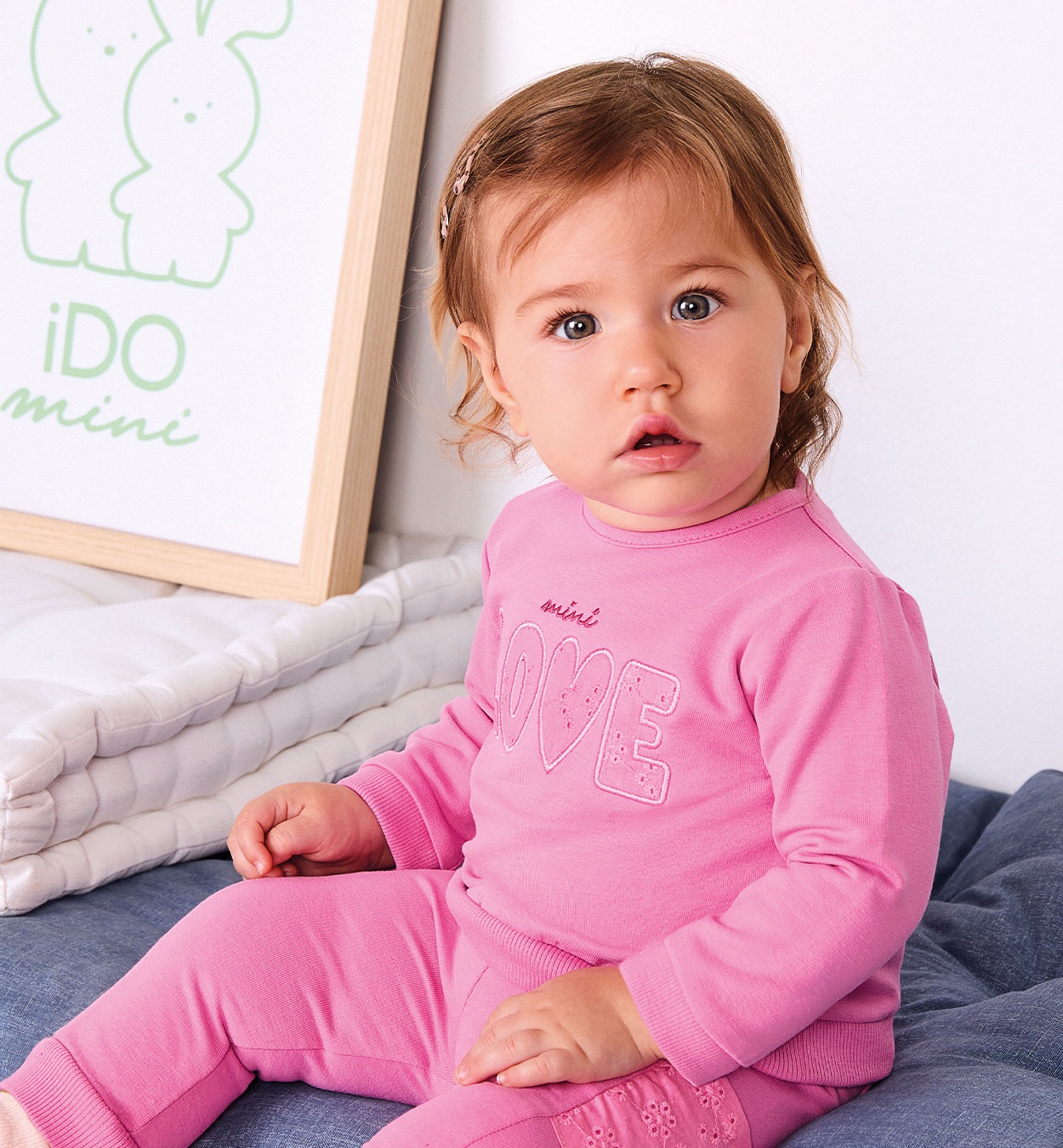 iDo Sportanzug »BABY GIRL TWO PIECES SET«
