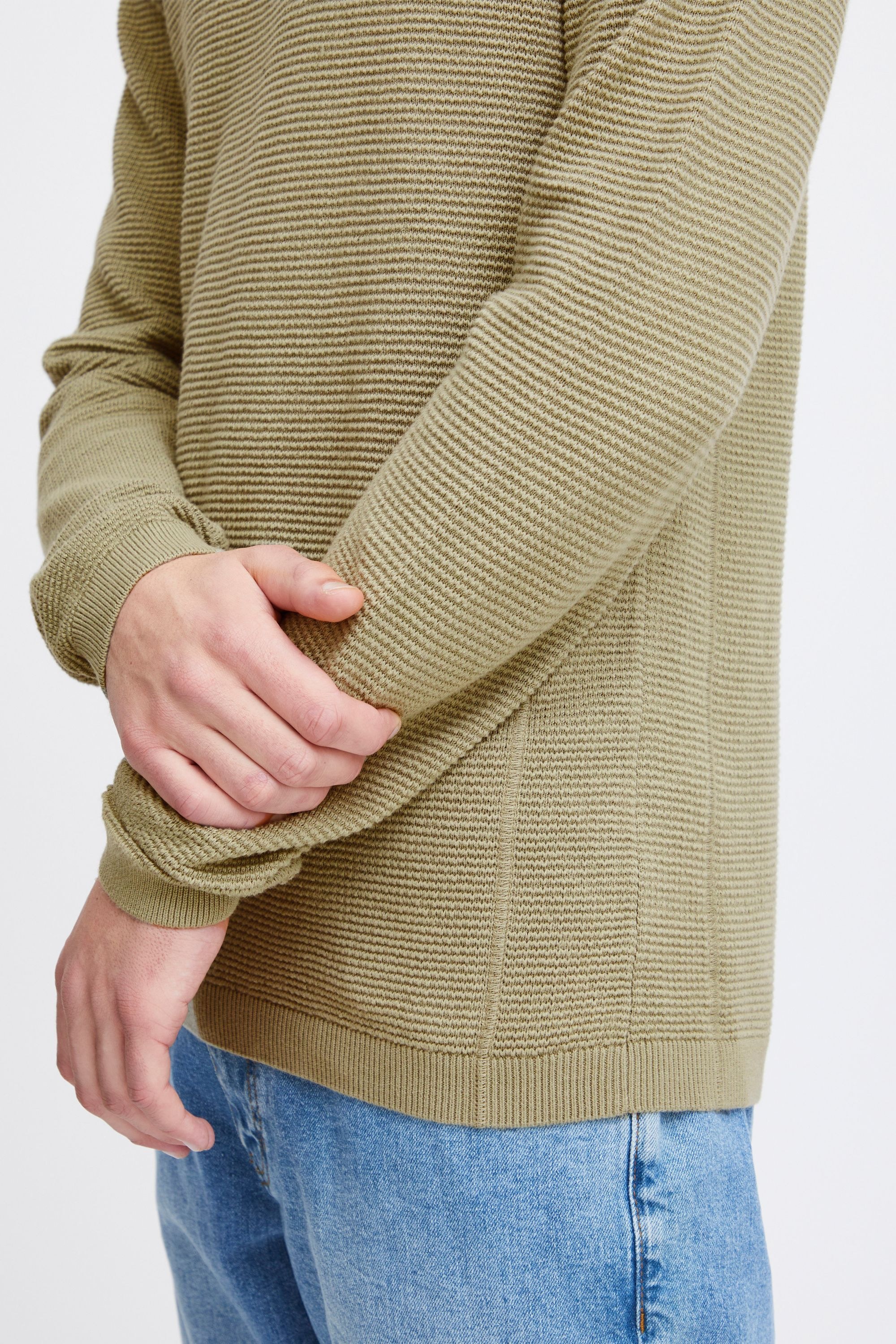 Casual Friday Strickfleece-Pullover »Strickpullover CFKarl«