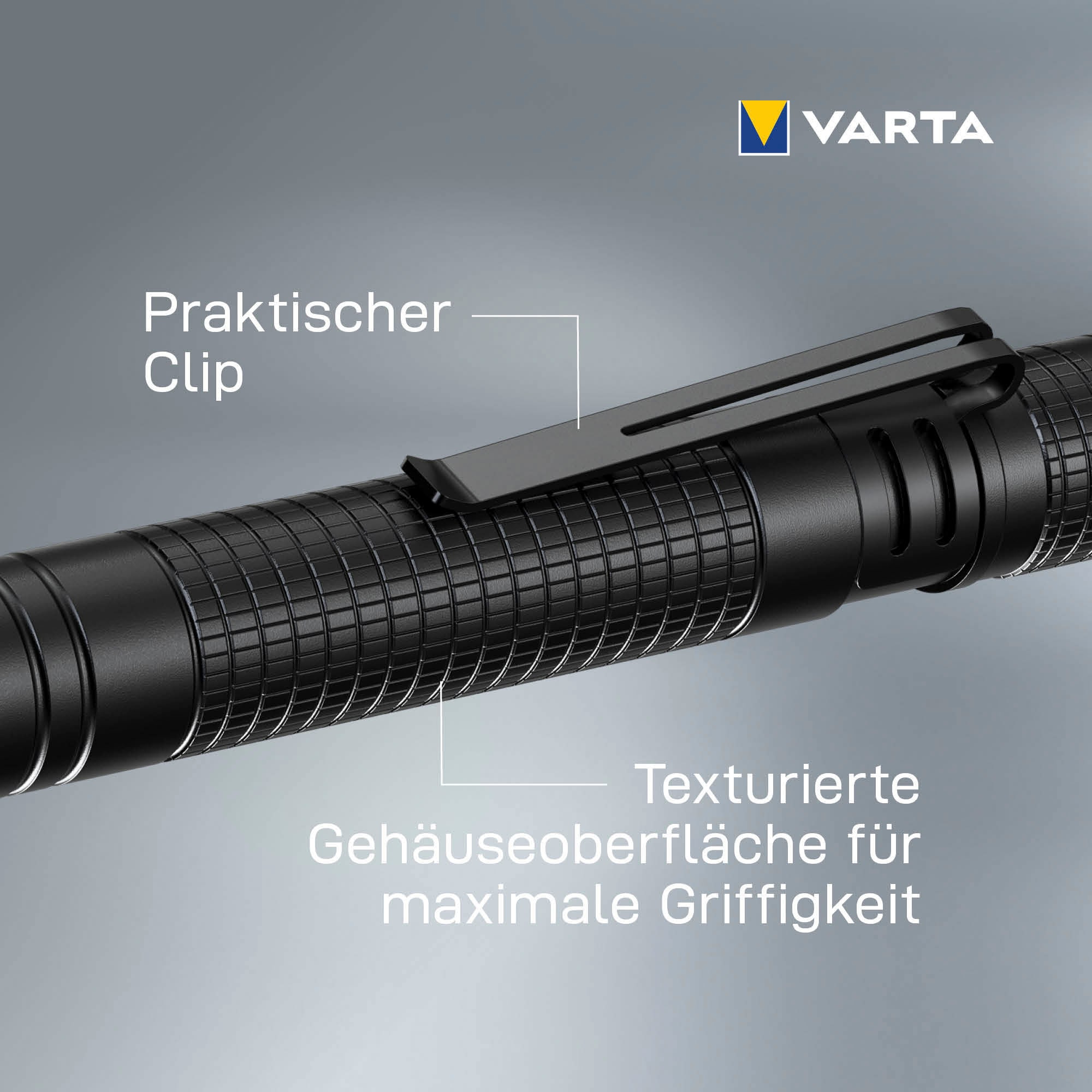 VARTA Taschenlampe »Aluminium Light F10 Pro«, (1 St.)