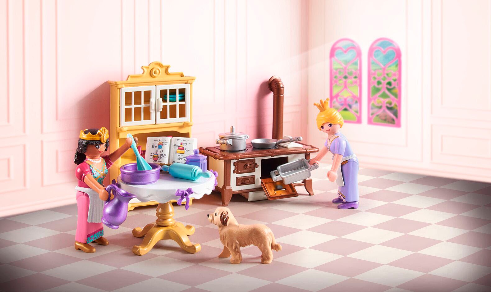 Playmobil® Konstruktions-Spielset »Königliche Küche (71848), Playmobil Princess Magic«, (94 St.), Made in Europe