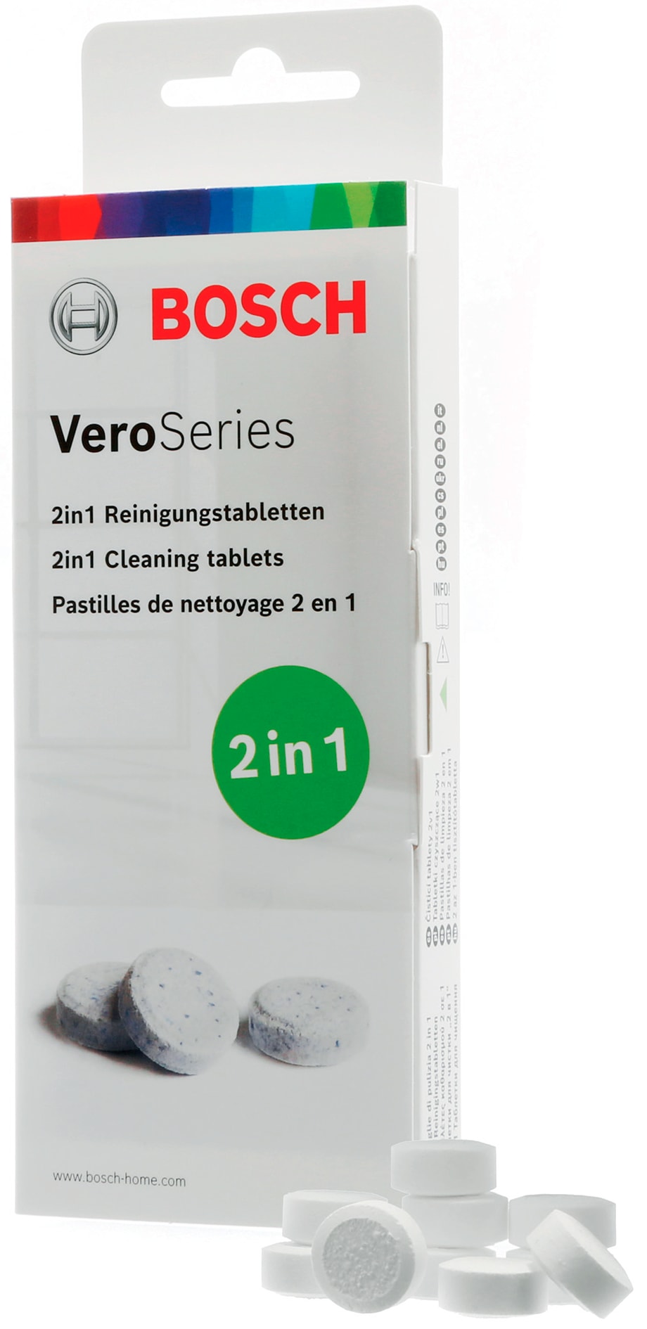 BOSCH Reinigungstabletten »TCZ8001A« (für Bosch Kaffeevollautomaten)