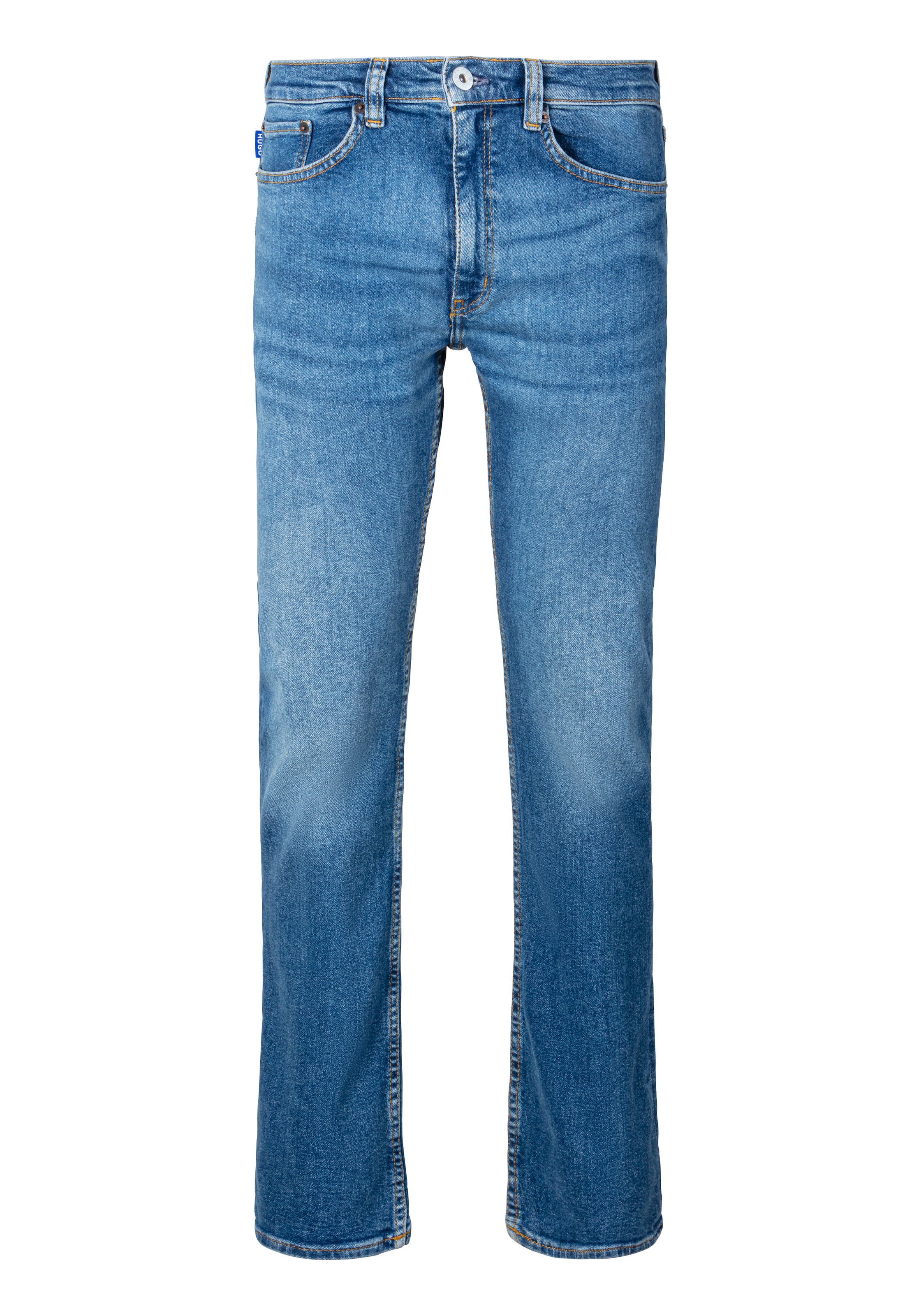HUGO Blue Slim-fit-Jeans »Zane«, mit angesetztem Bund