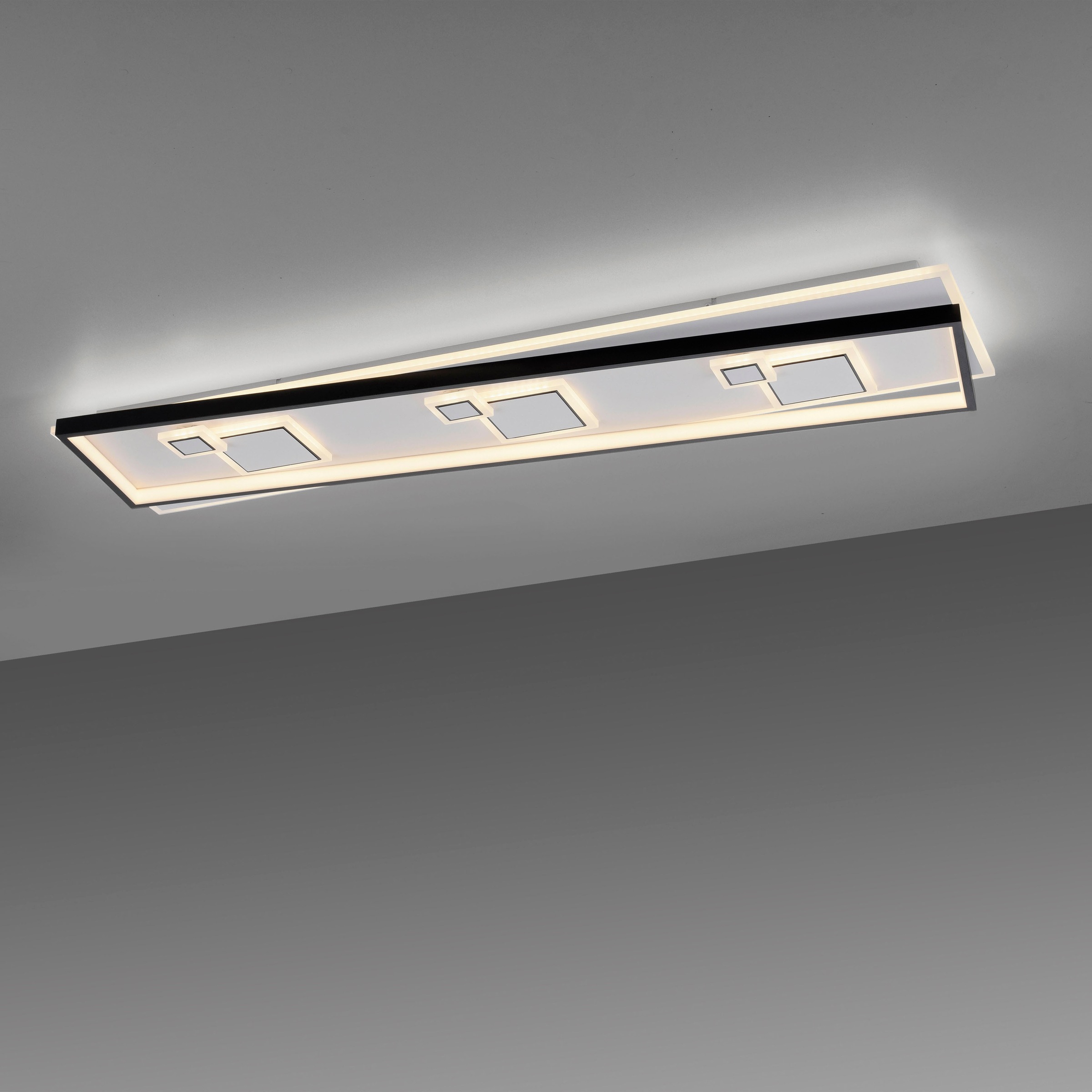 Paul Neuhaus Deckenleuchte »MAILAK«, 2 flammig, Leuchtmittel LED-Board-LED-Board | LED fest integriert-LED fest integriert, LED, separat steuerbar (Schalter)