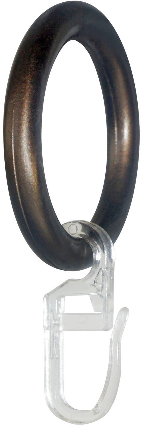 GARESA Gardinenring »Ring mit Haken«, Durchmesser für (20 einfache bis St.), 16 Montage mm