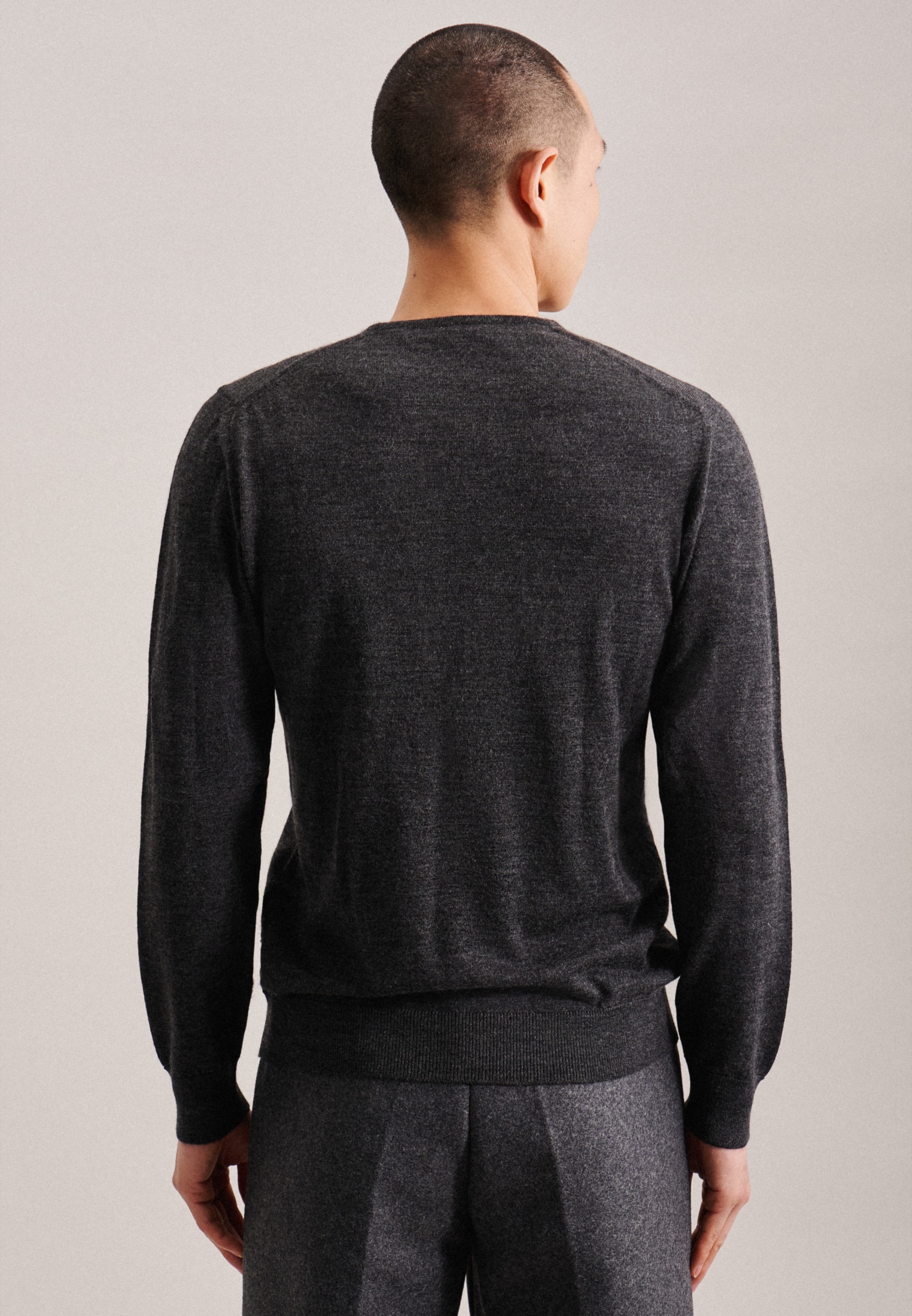 seidensticker Pullunder »Schwarze Rose«, V-Neck Uni