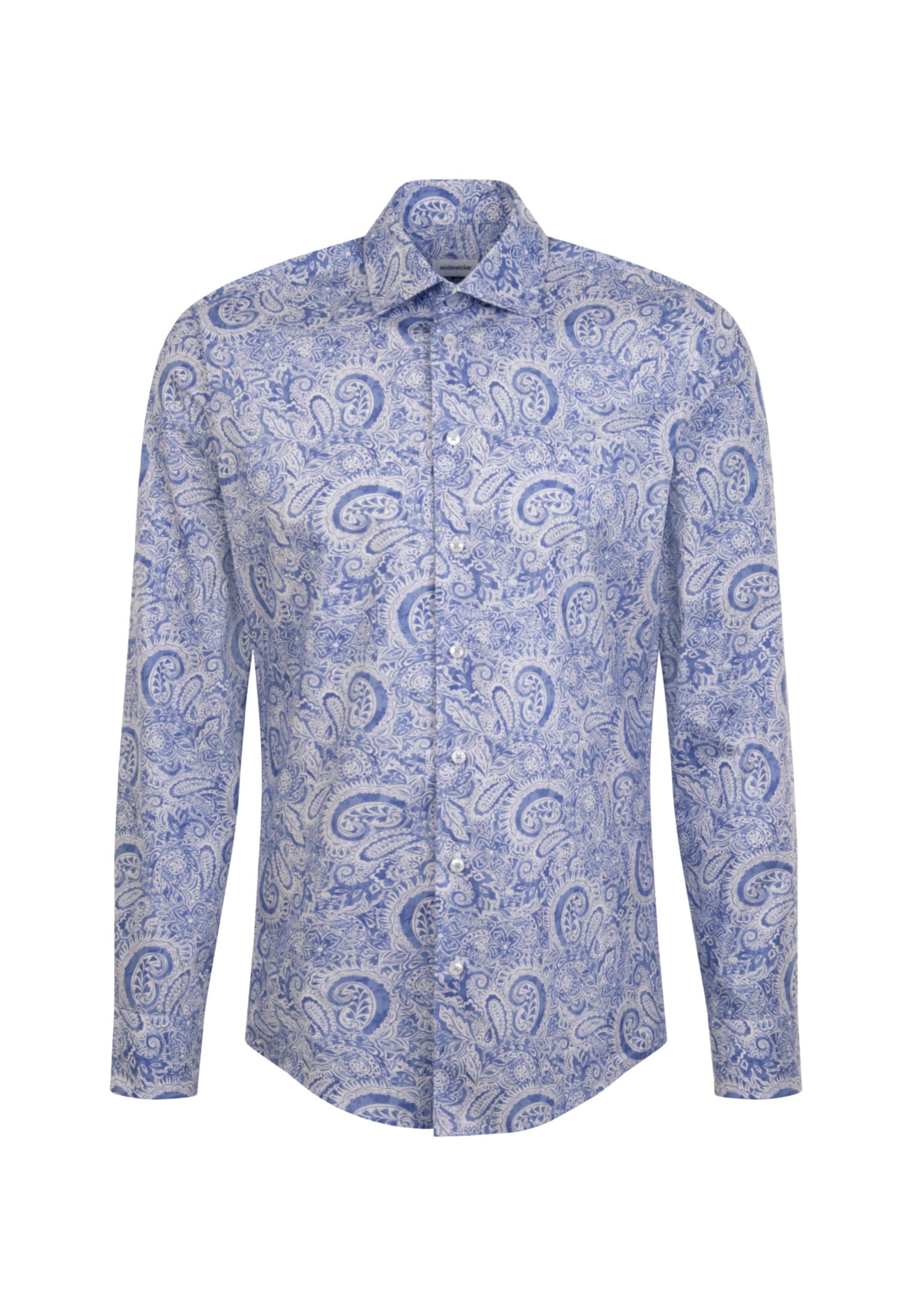seidensticker Businesshemd »Slim«, Slim Langarm Kentkragen Paisley