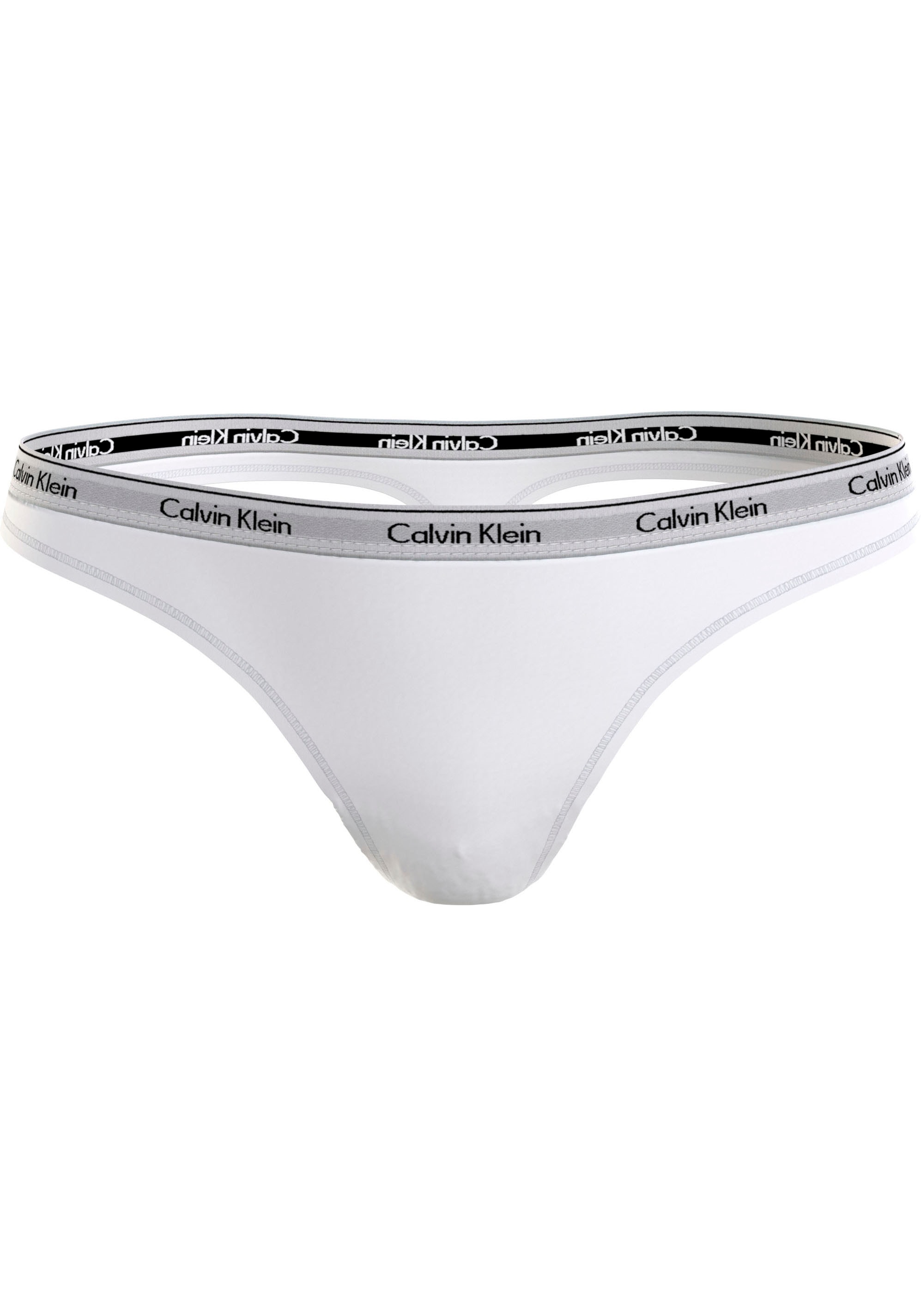 Calvin Klein Underwear Tanga »THONG (LOW-RISE)«, mit Logobund