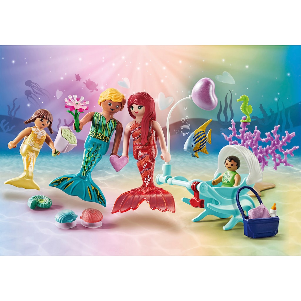 Playmobil® Konstruktions-Spielset »Ausflug der Meerjungfrauenfamilie (71469), Princess Magic«, (30 St.)