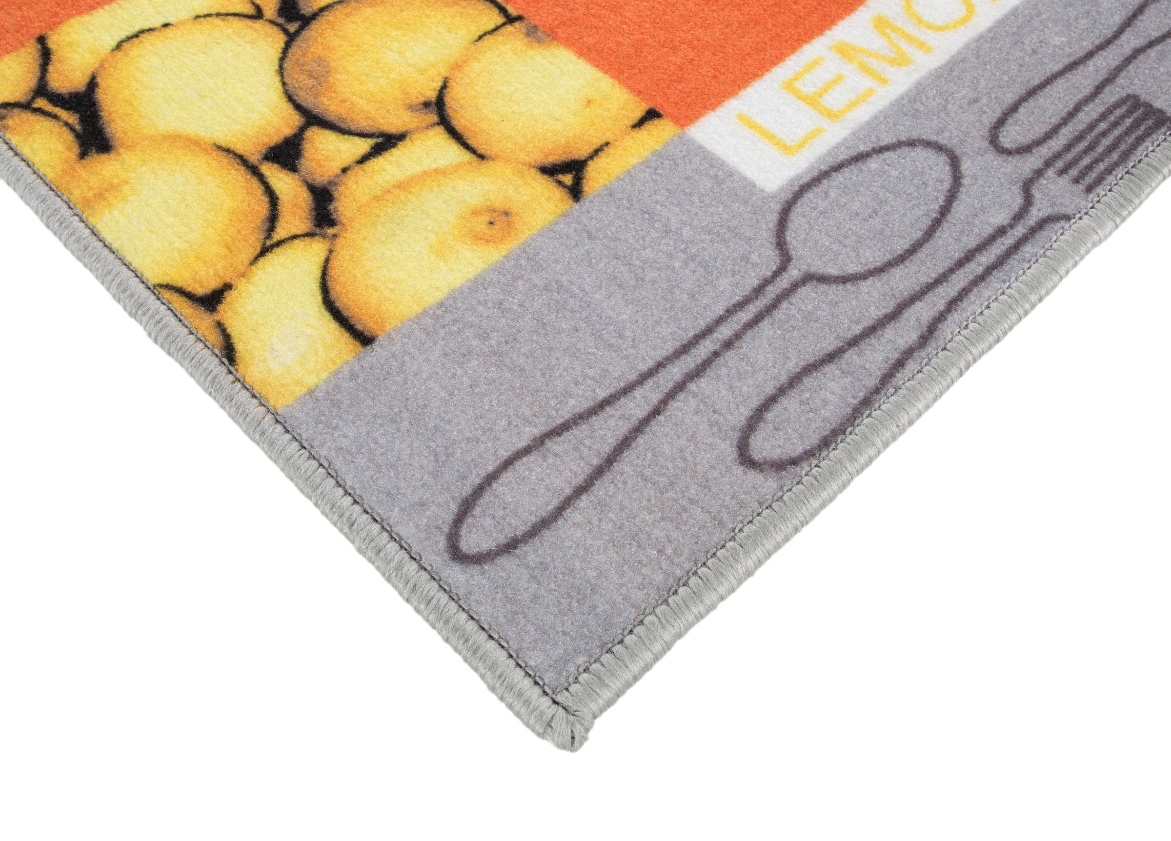 Andiamo »Lemon«, mit Größe Zitronen, 50x150 Motiv rechteckig, Schriftzug, Küchenläufer cm, Küche