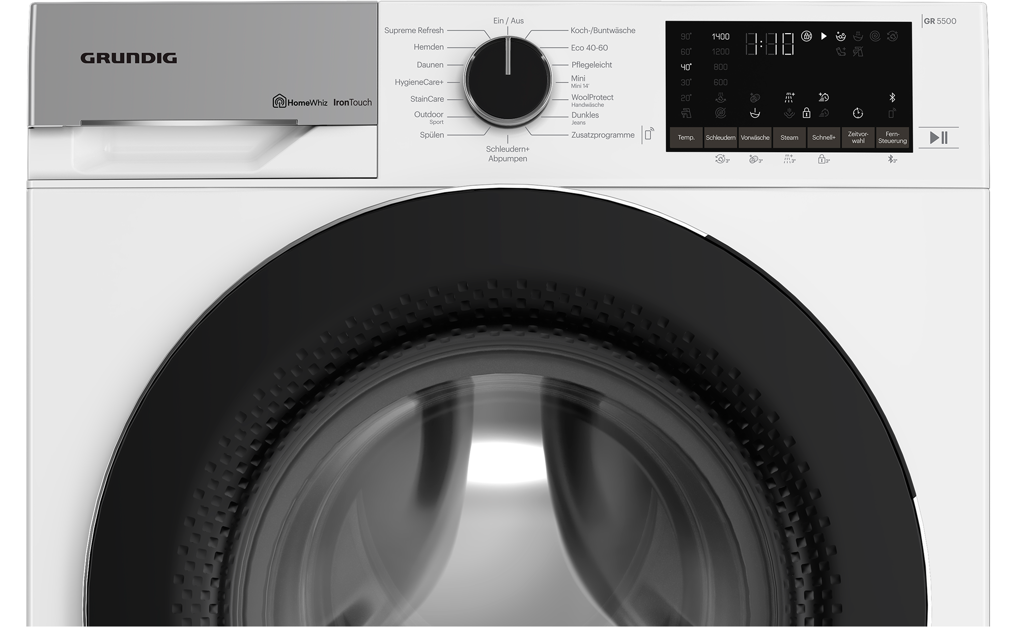 Grundig Waschmaschine »GW5P58415W1 7178579600«, 8 kg, 1400 U/min, WaterProtect