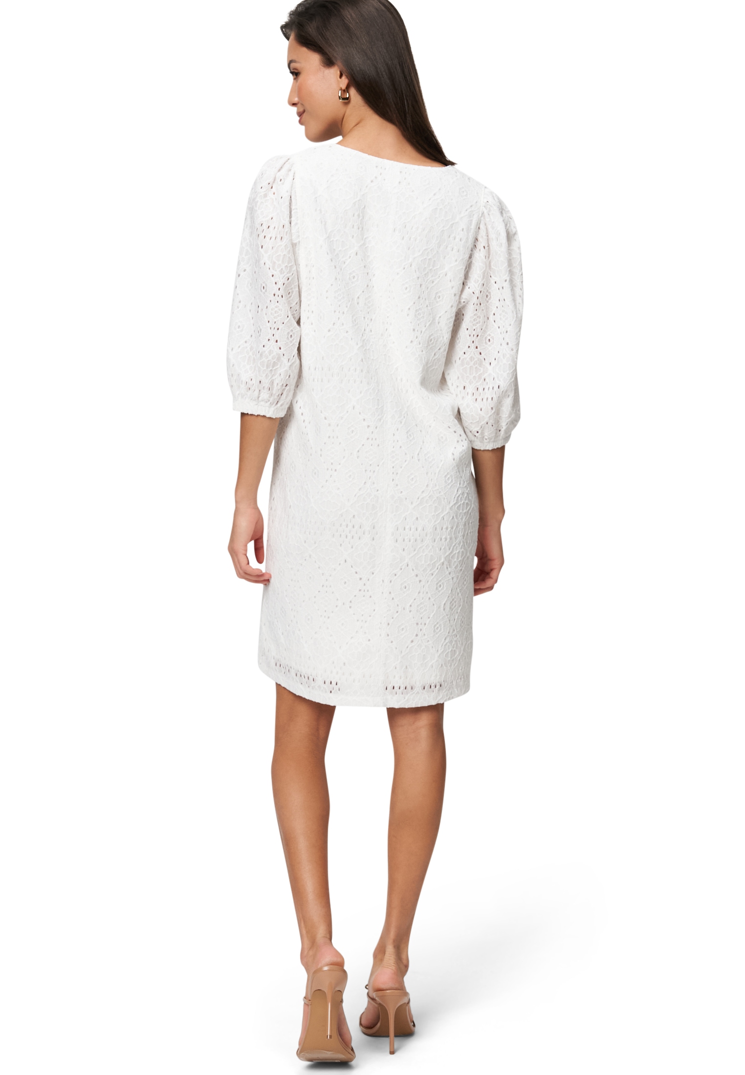 Zero Minikleid »Minikleid mit Lochmuster«