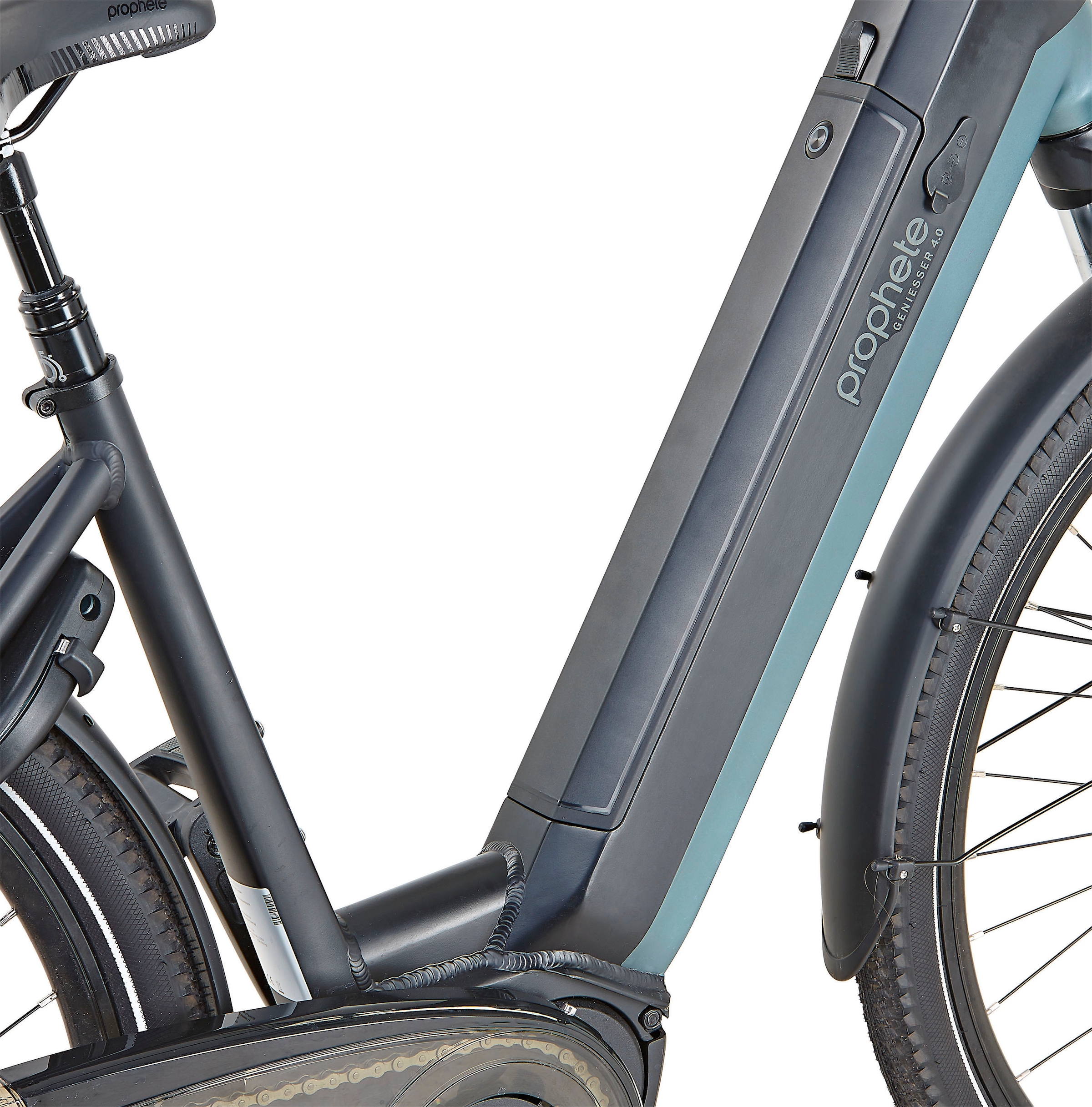 Prophete E-Bike »Geniesser 4.0«, 7 Gang, Shimano, Nexus, Mittelmotor 250 W, inkl. Rahmenschloss ART zertifiziert, Pedelec