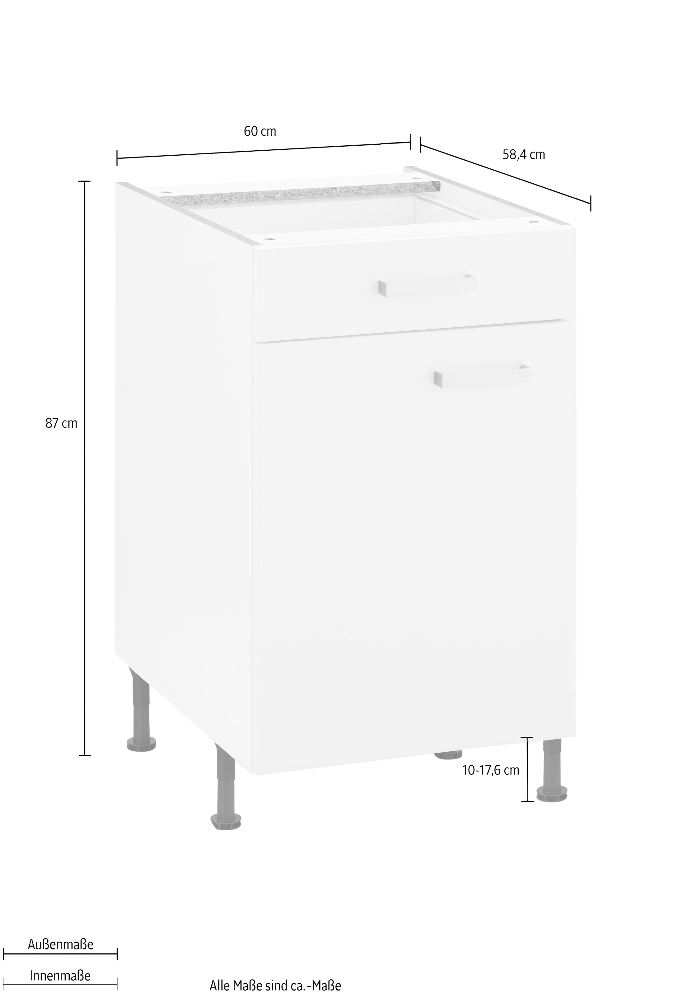 OPTIFIT Unterschrank »Parma« Breite 60 cm